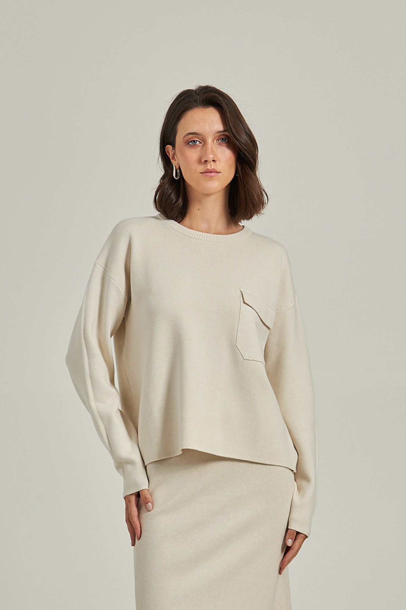 Blusa Tricot - Off