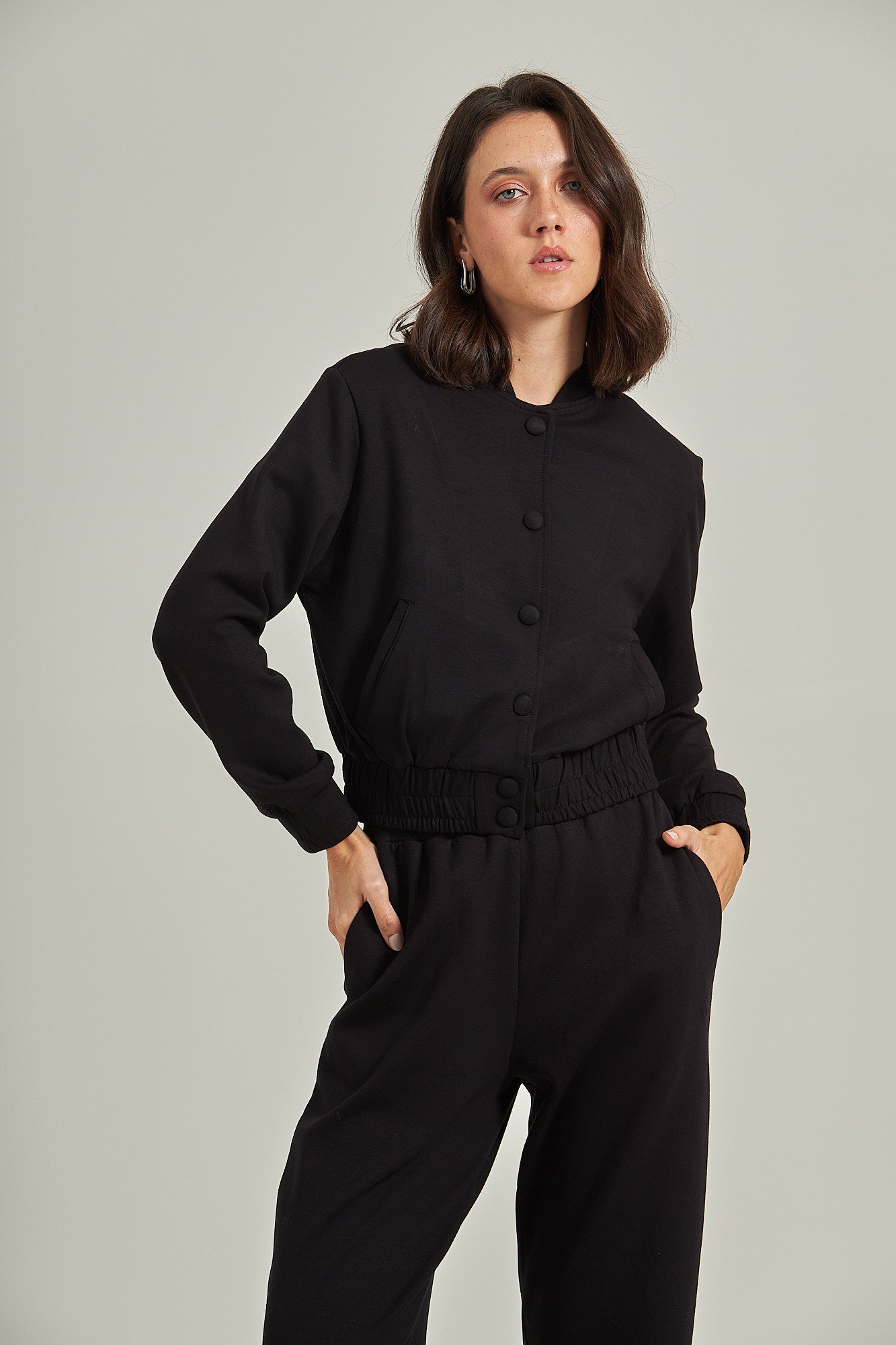 Jaqueta Bomber Infinity - Preto