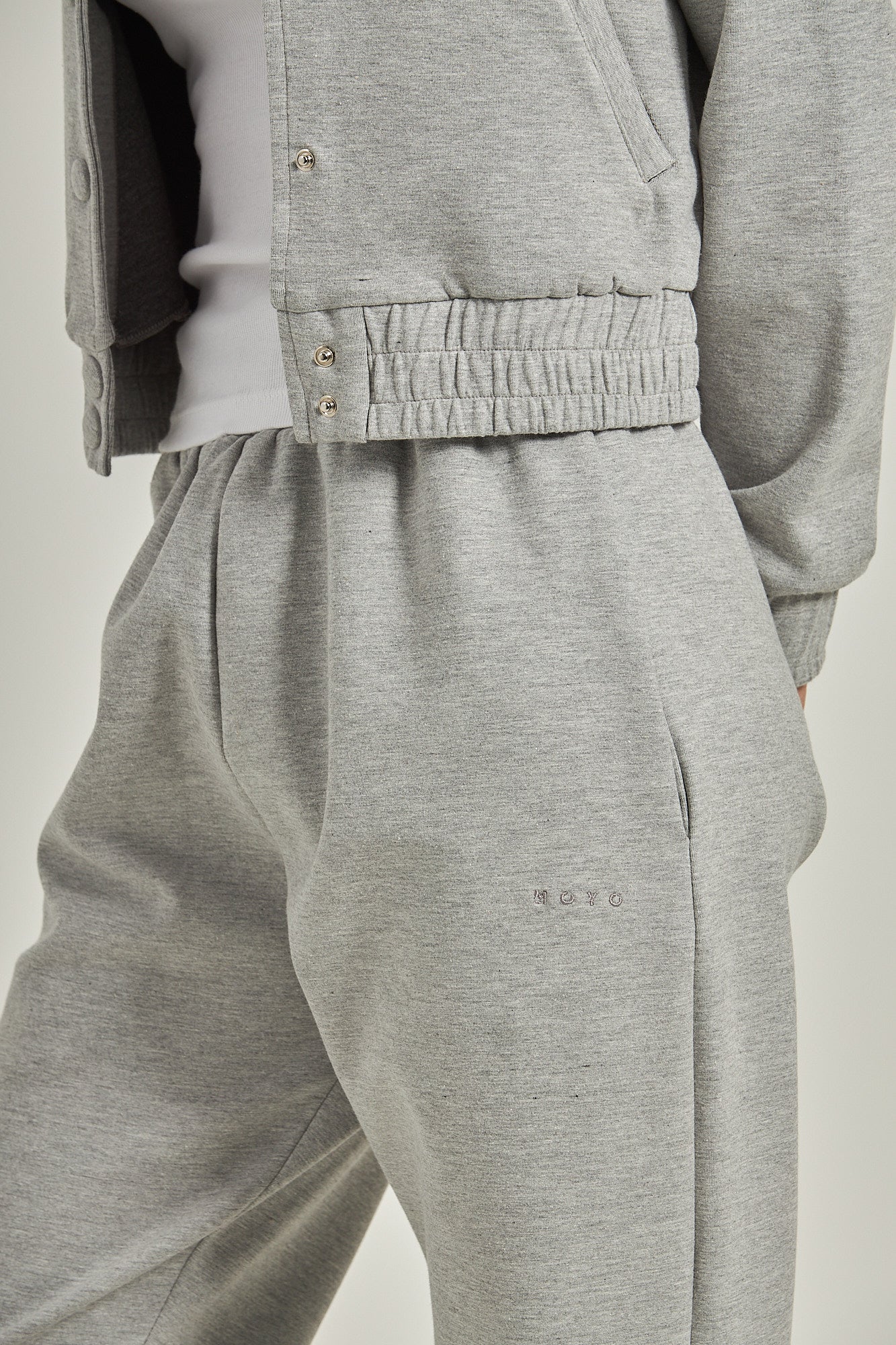Calça jogger Infinity - Cinza mescla