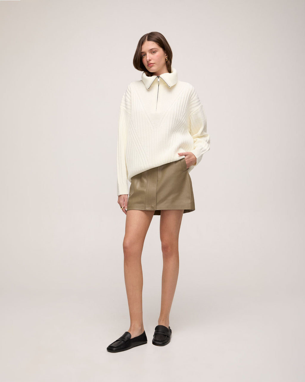 Blusão Pullover - Off White