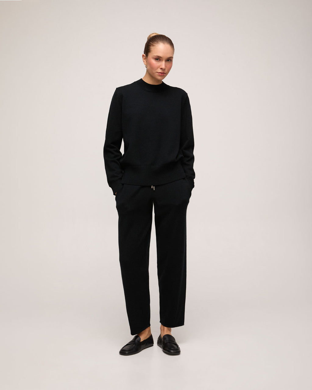 Calça em Tricot - Preto