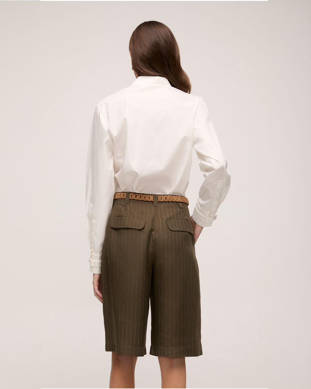 Camisa Tricoline Básica - Off White