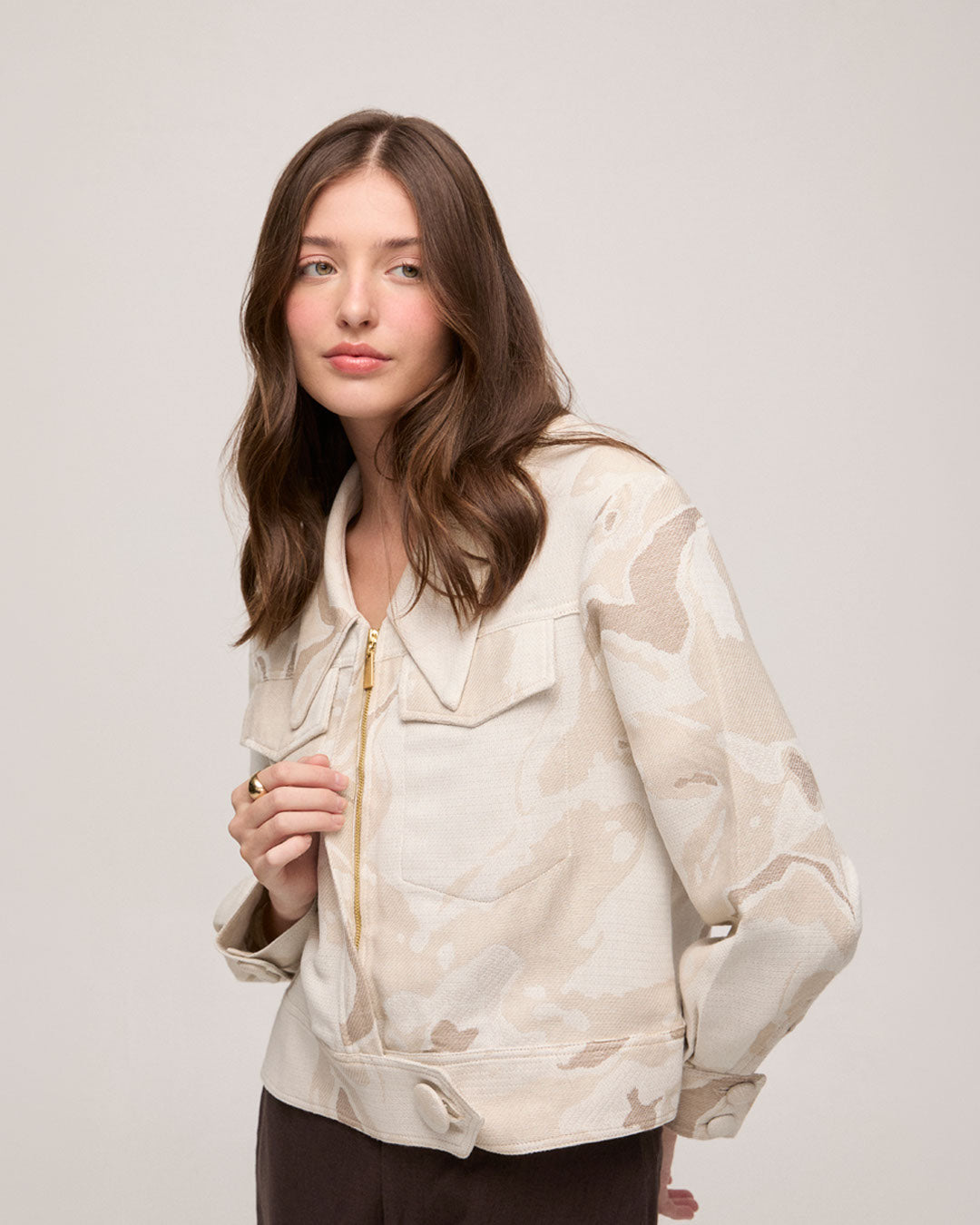 Jaqueta Jacquard