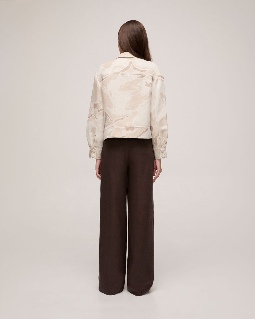 Jaqueta em Jacquard