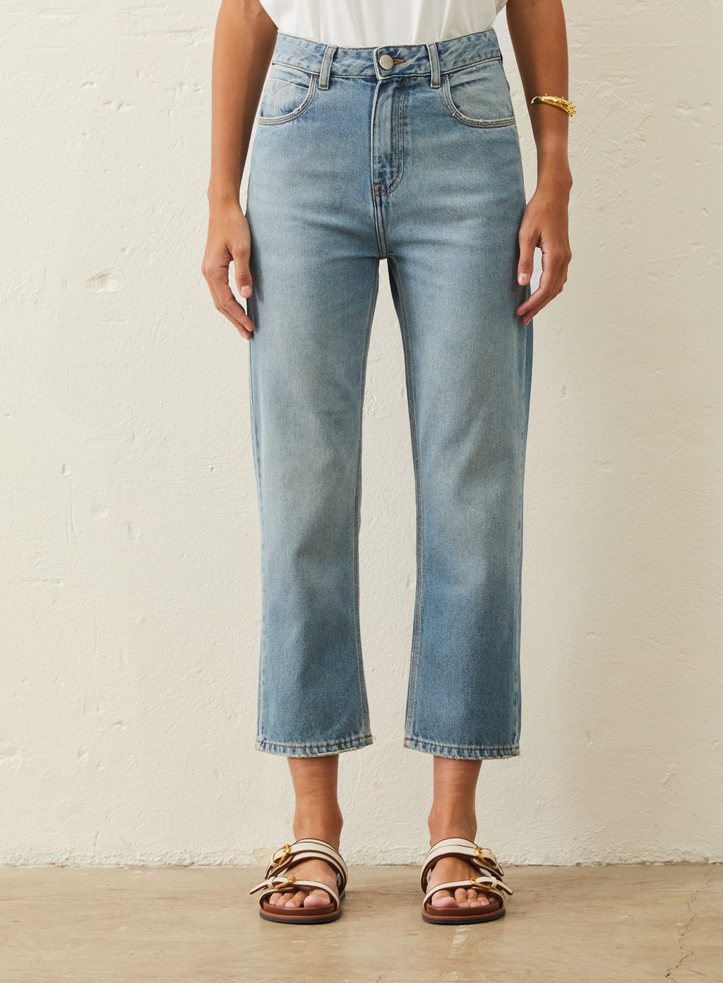 Calça Jeans Reta