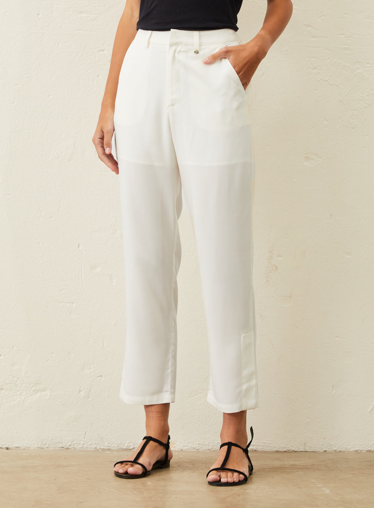 Calça Alfaiataria - Off-White