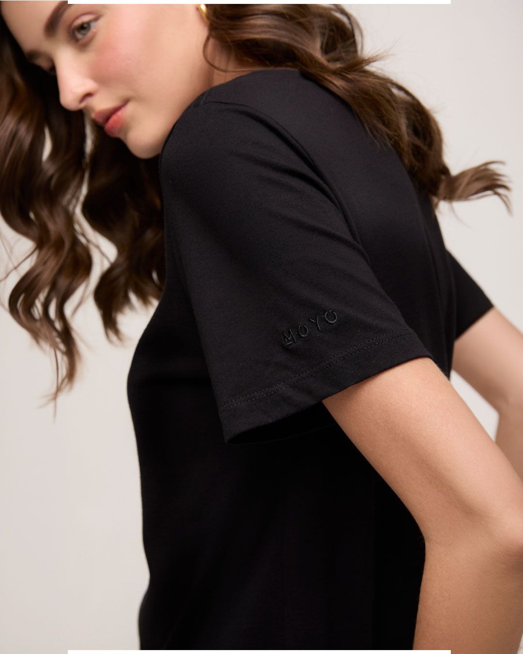 Camiseta em Algodão Pima - Preto