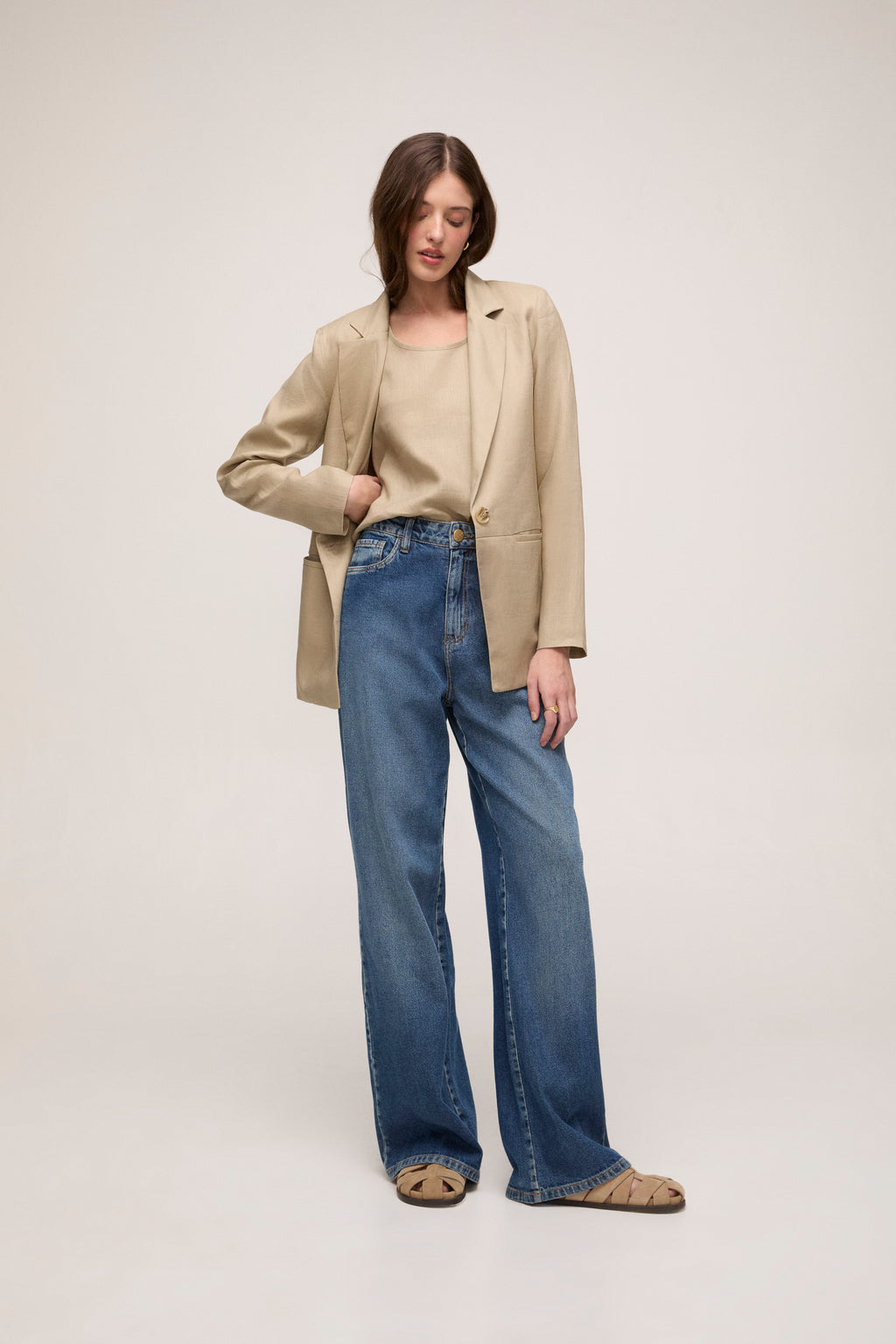 Calça Jeans - Escuro