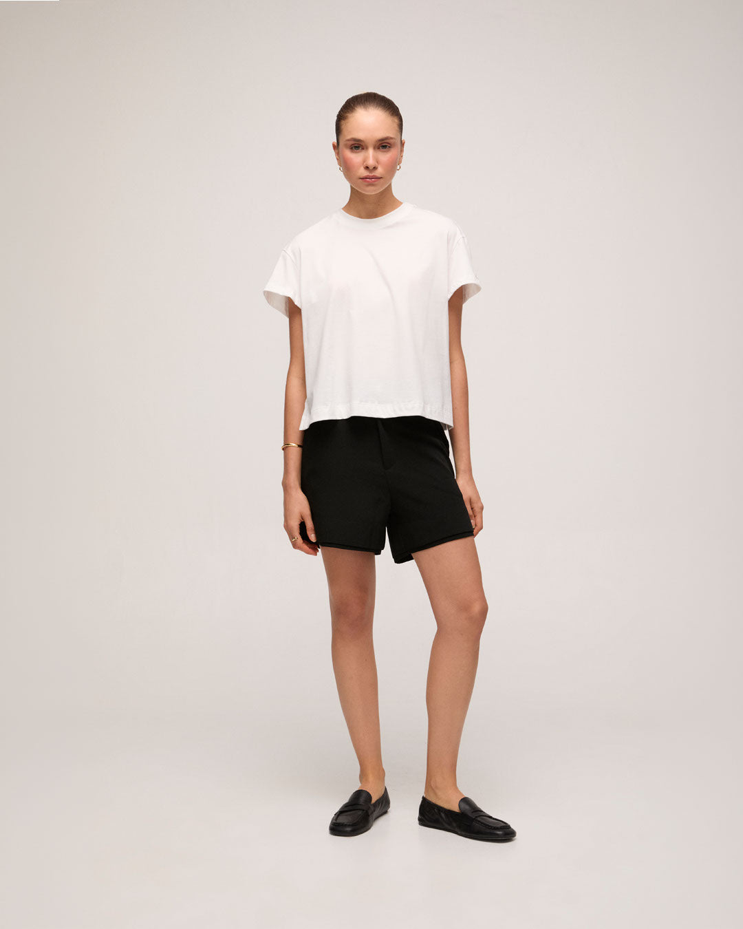 Camiseta em Algodão Pima - Off White