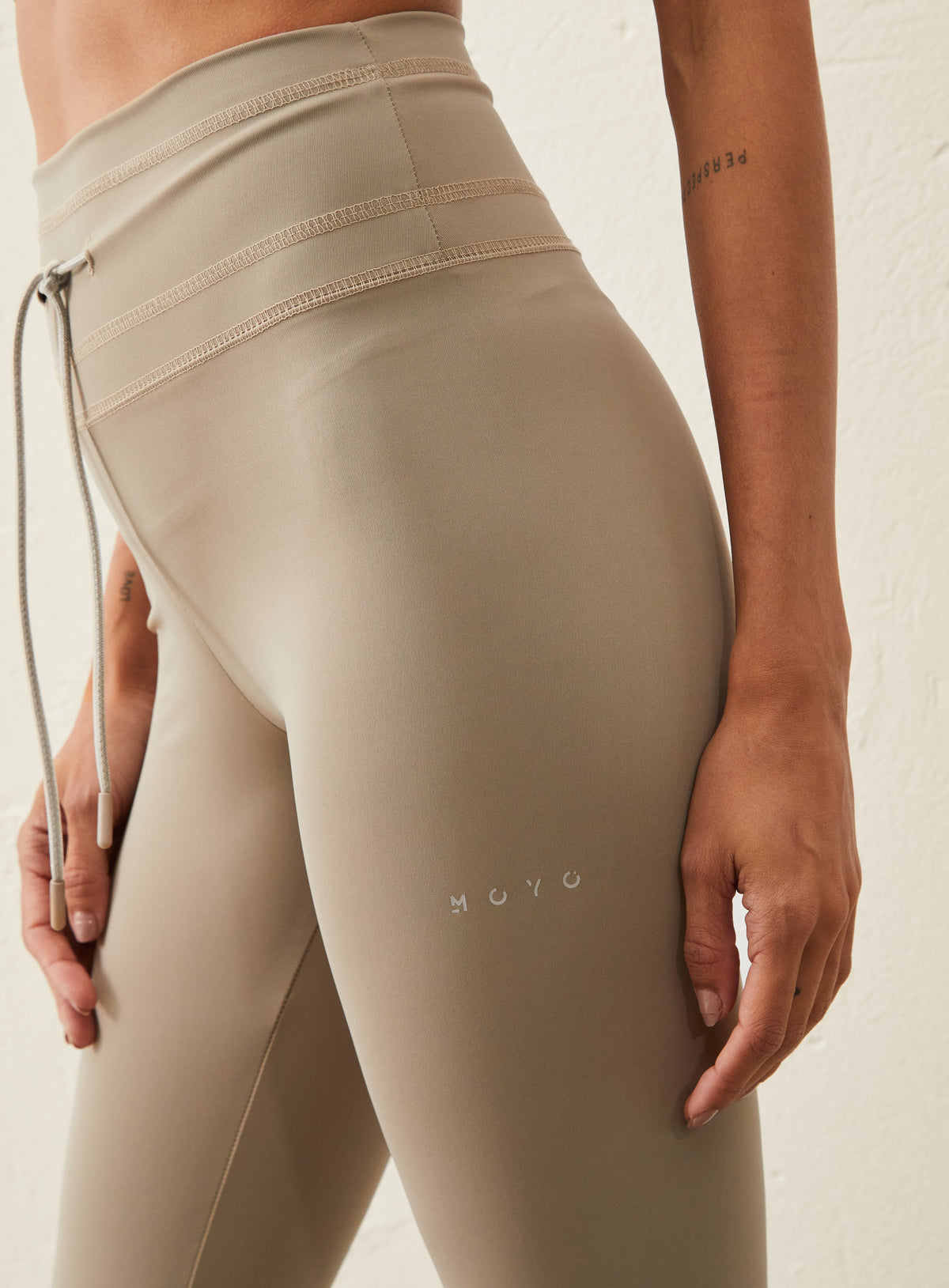 Calça De Malha - Bege