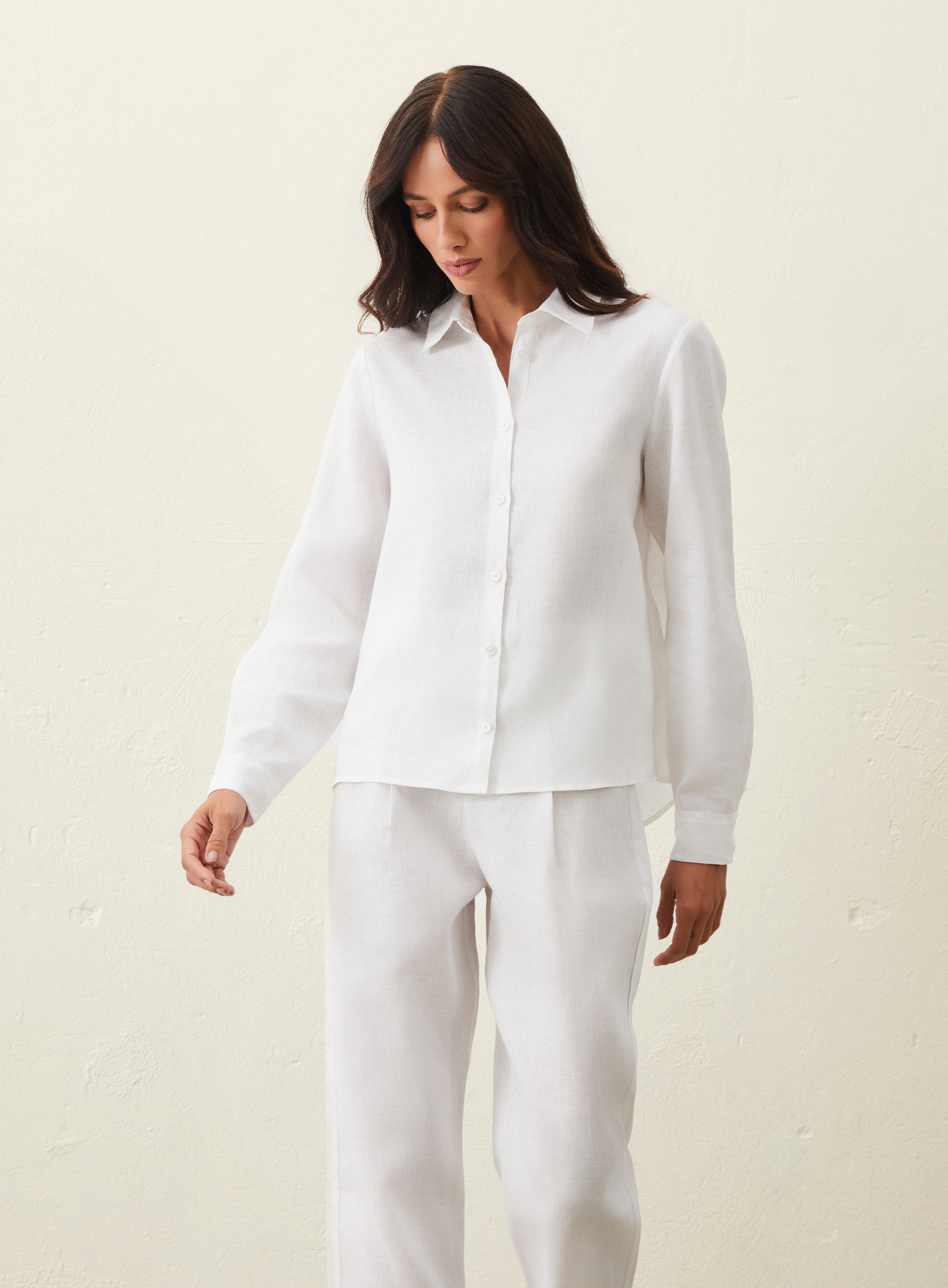 Camisa De Linho - Branco