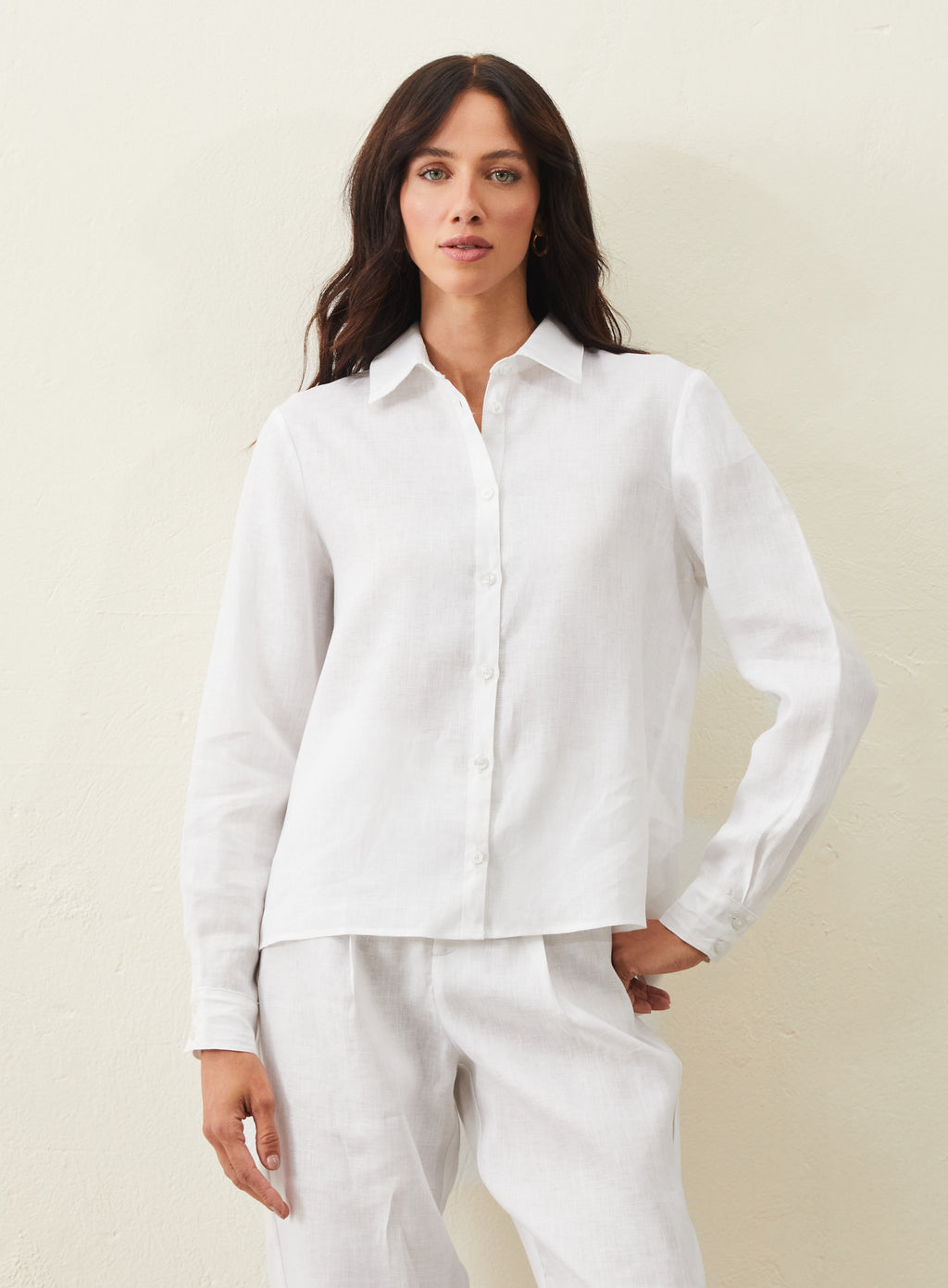 Camisa De Linho - Branco