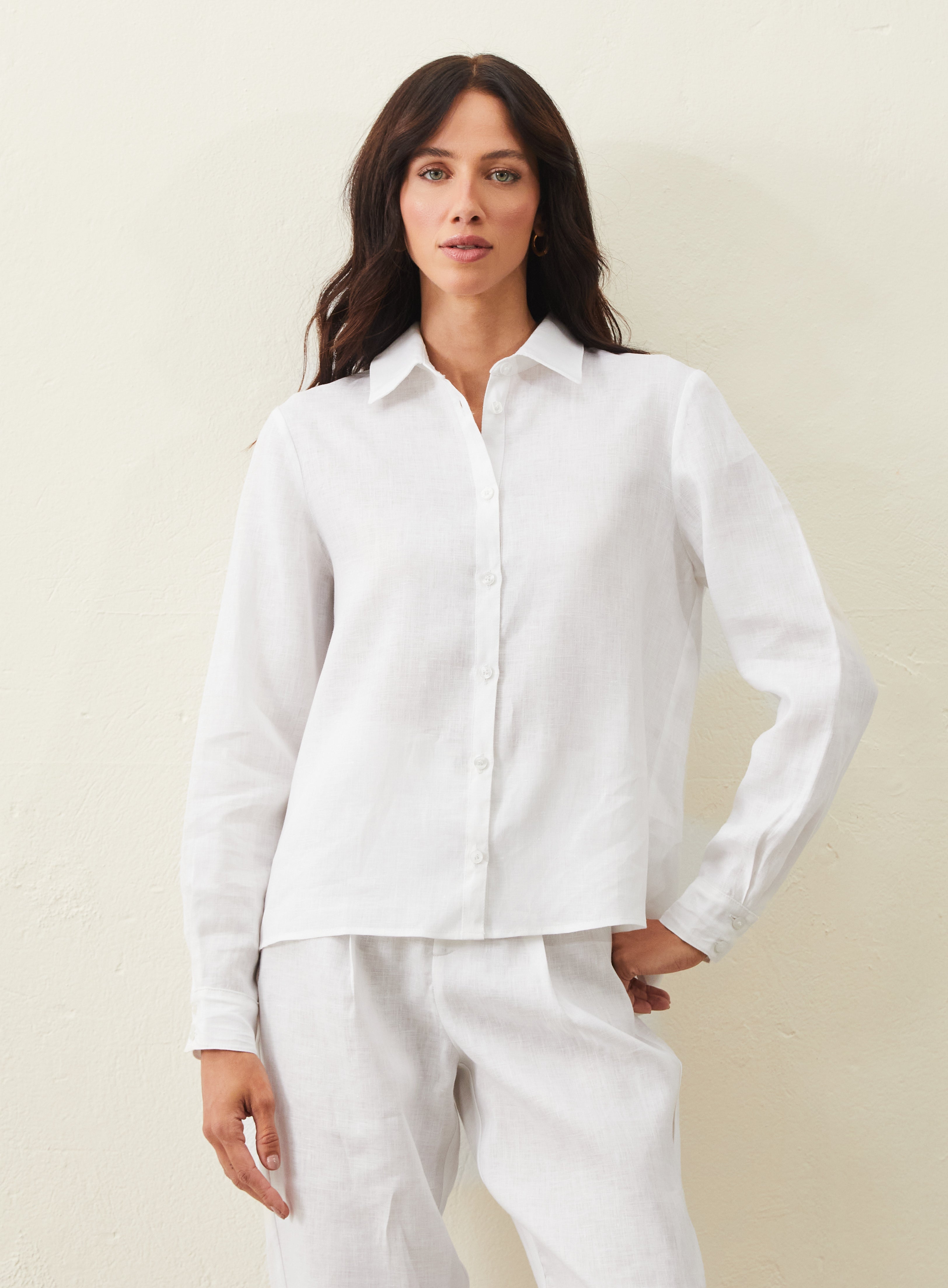 Camisa De Linho - Branco