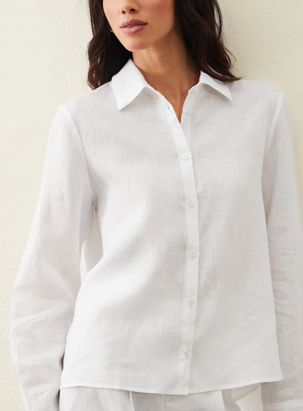Camisa De Linho - Branco