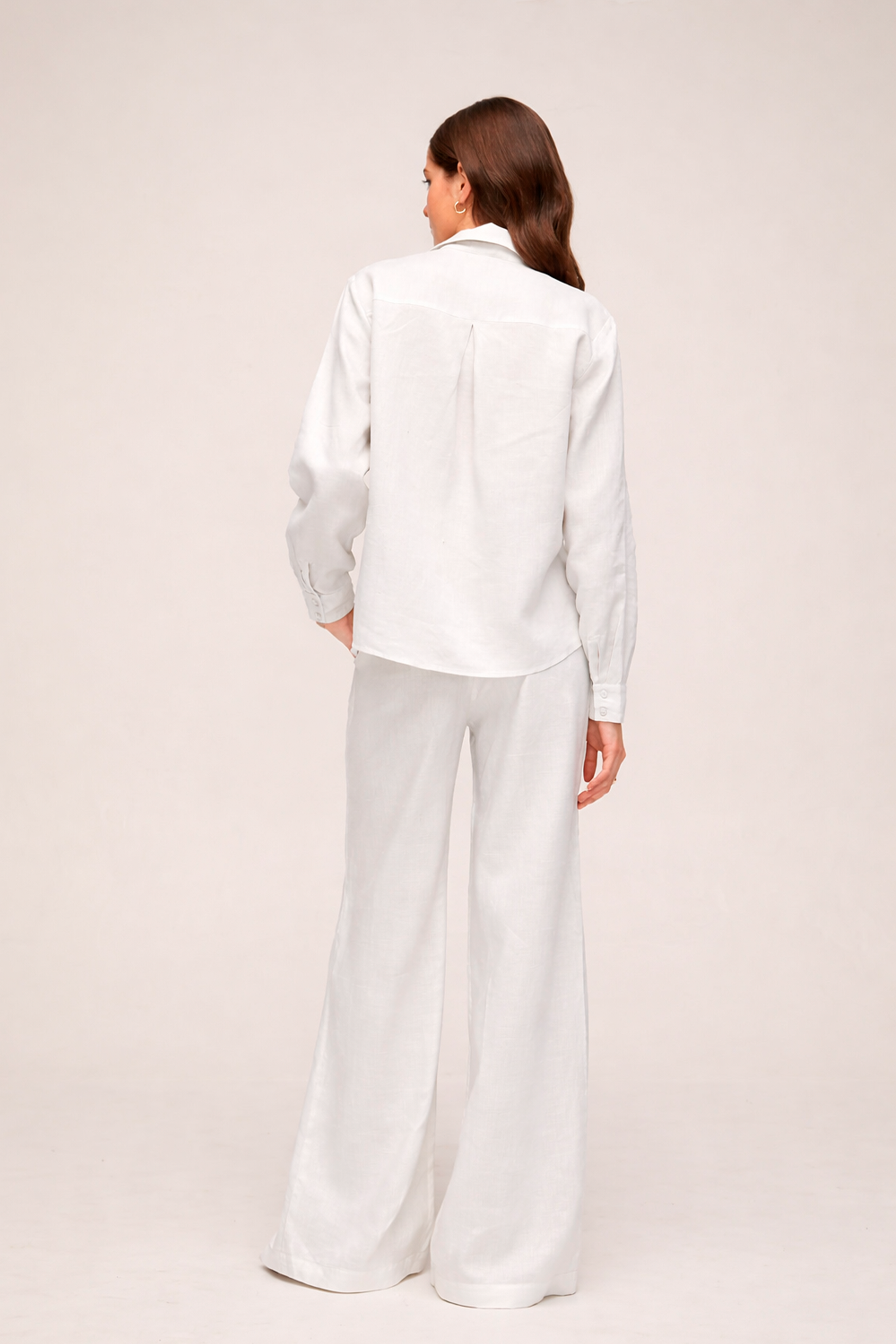 Camisa em linho - Branco