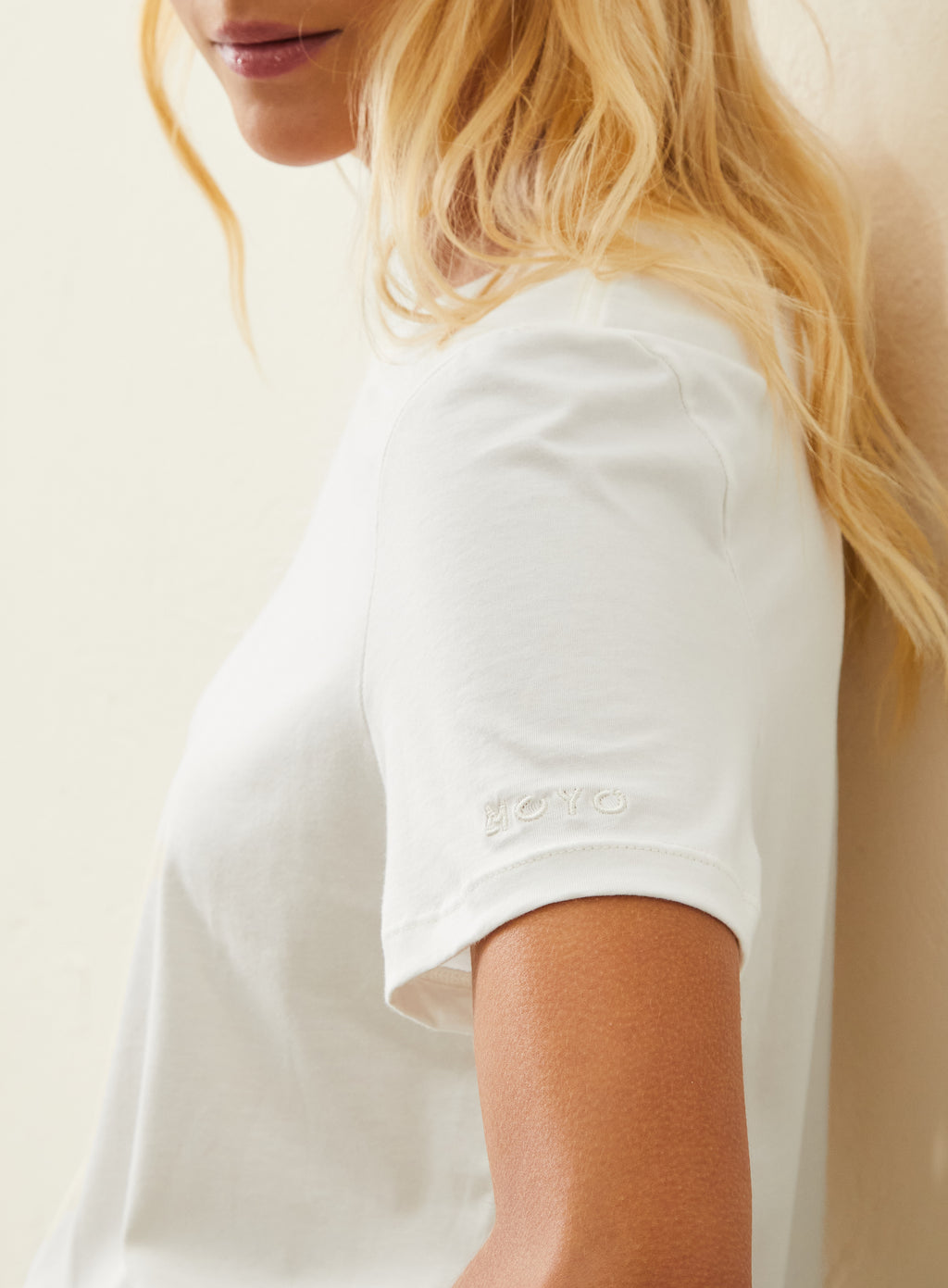 Camiseta De Malha Pima - Off-White