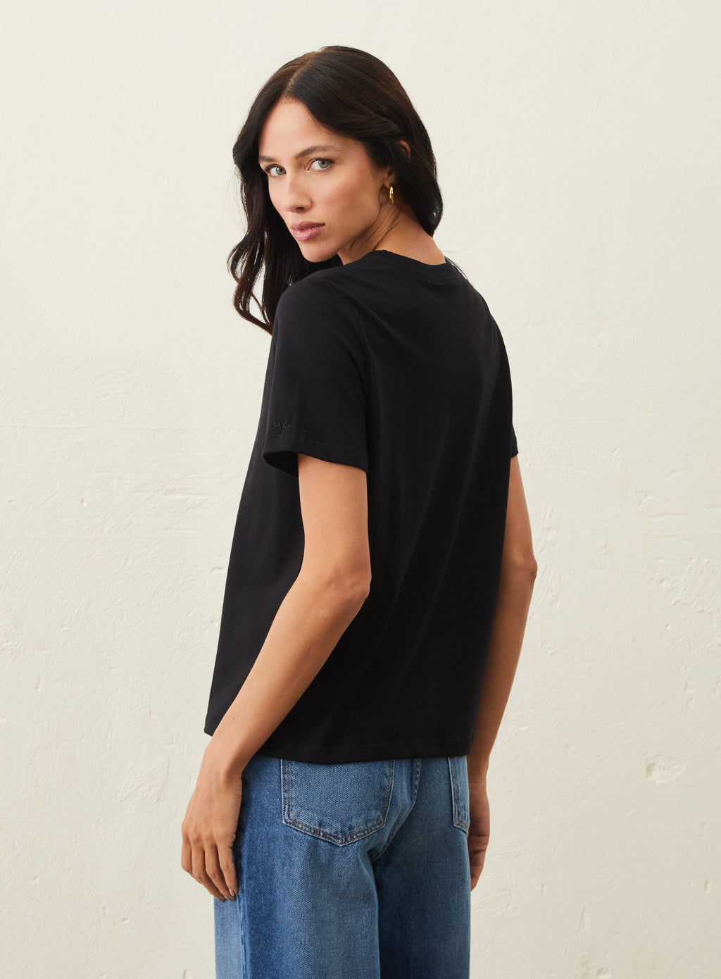 Camiseta De Malha Pima - Preto