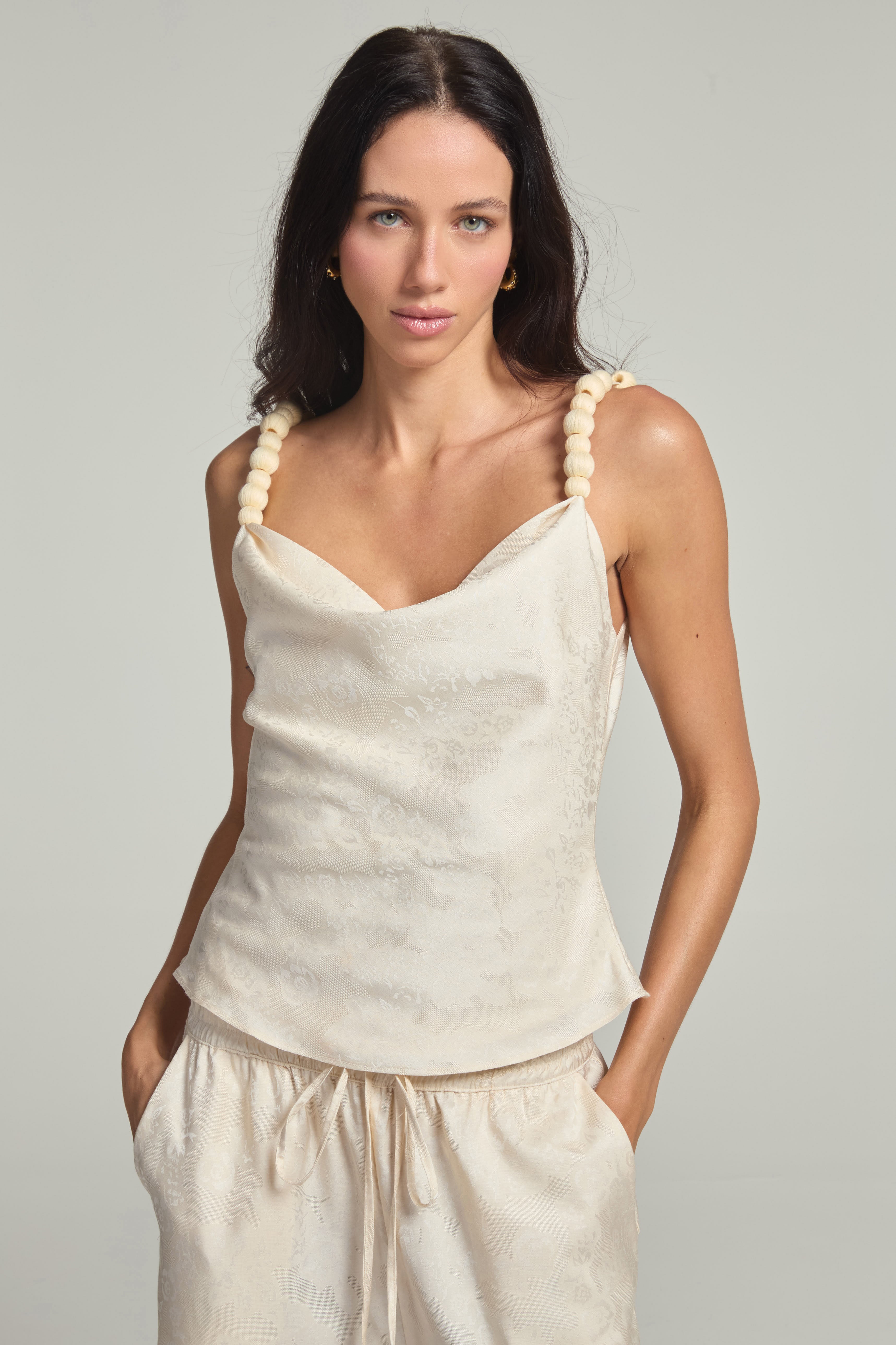 Regata em jacquard - Papel