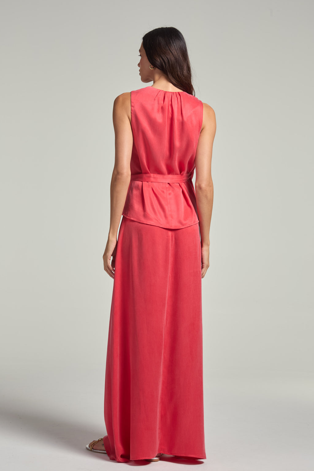 Blusa em cupro - Vermelha