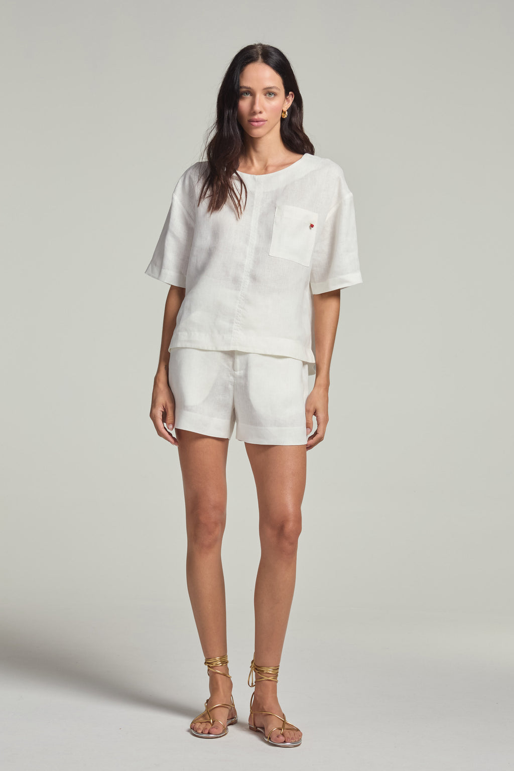 Blusa em linho - Off White