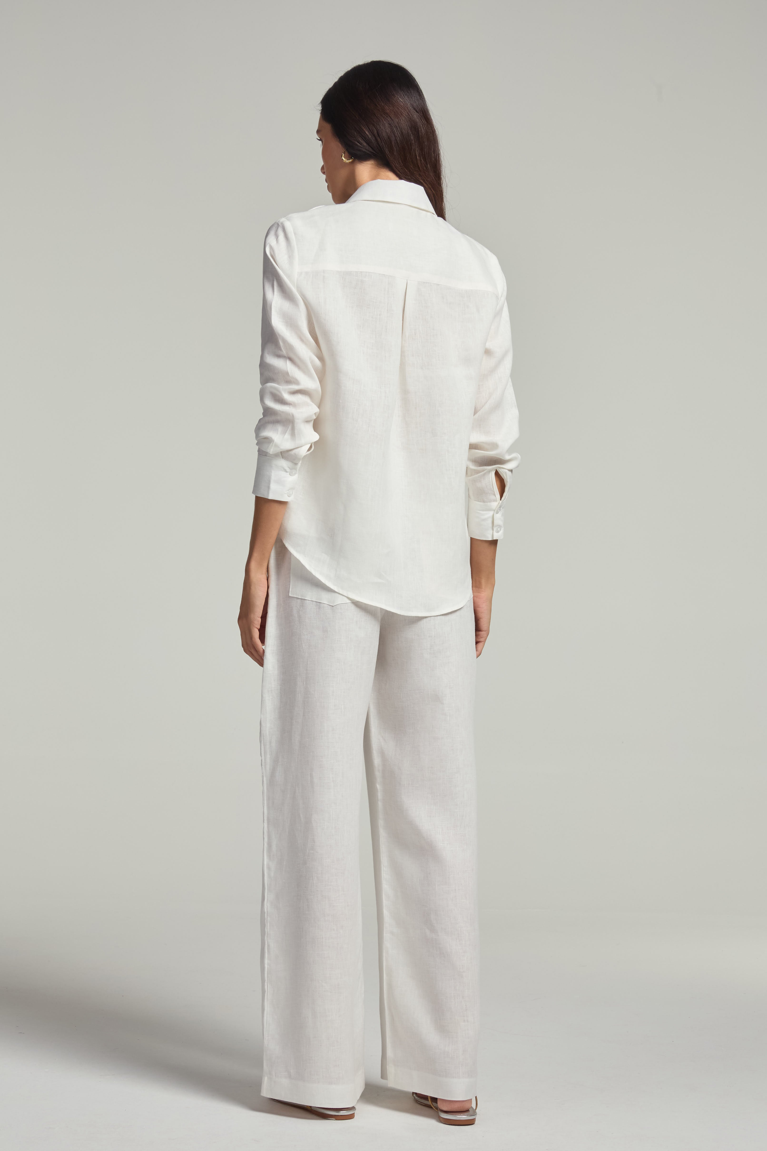 Camisa em linho - Off White