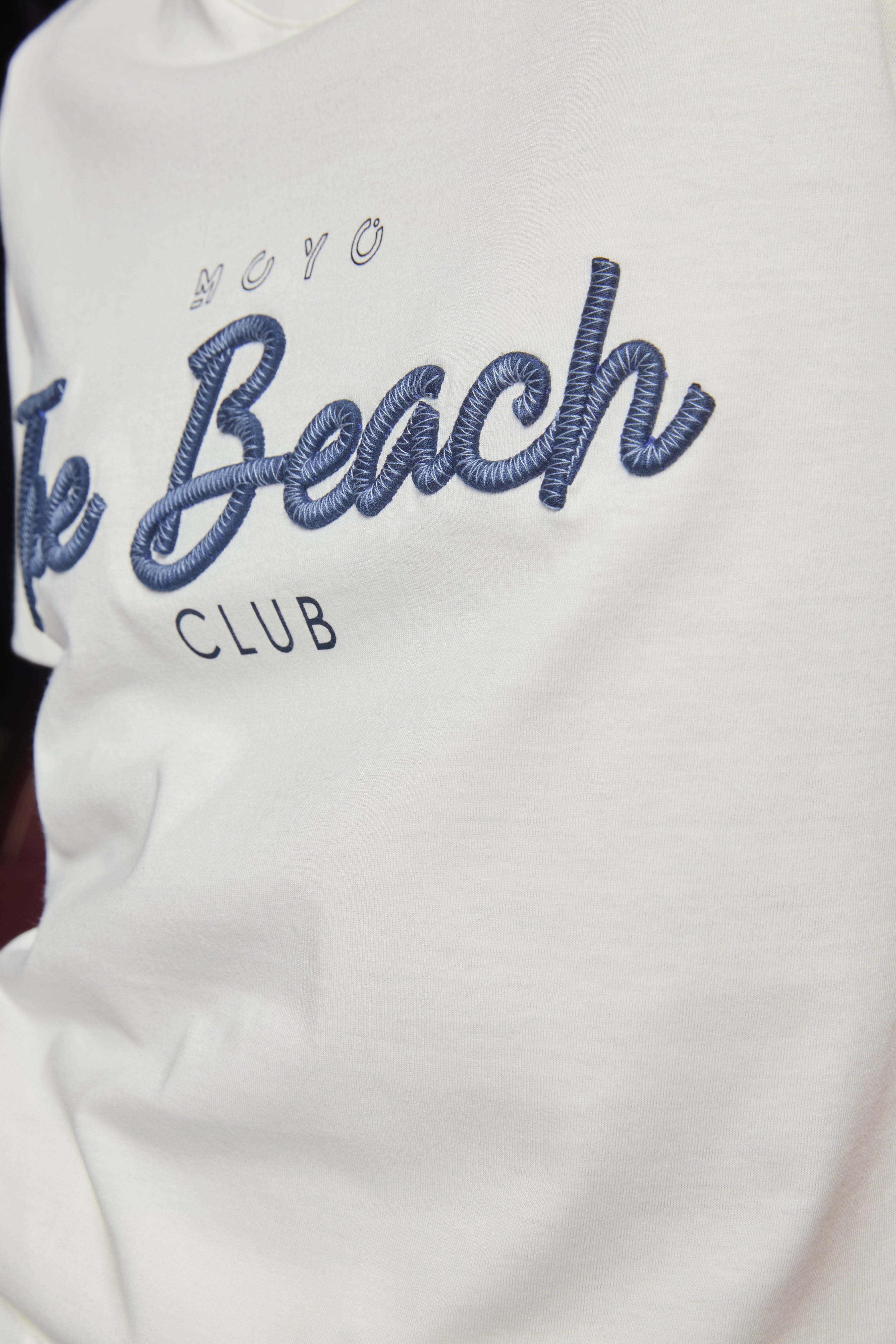 Camiseta em malha - Off White