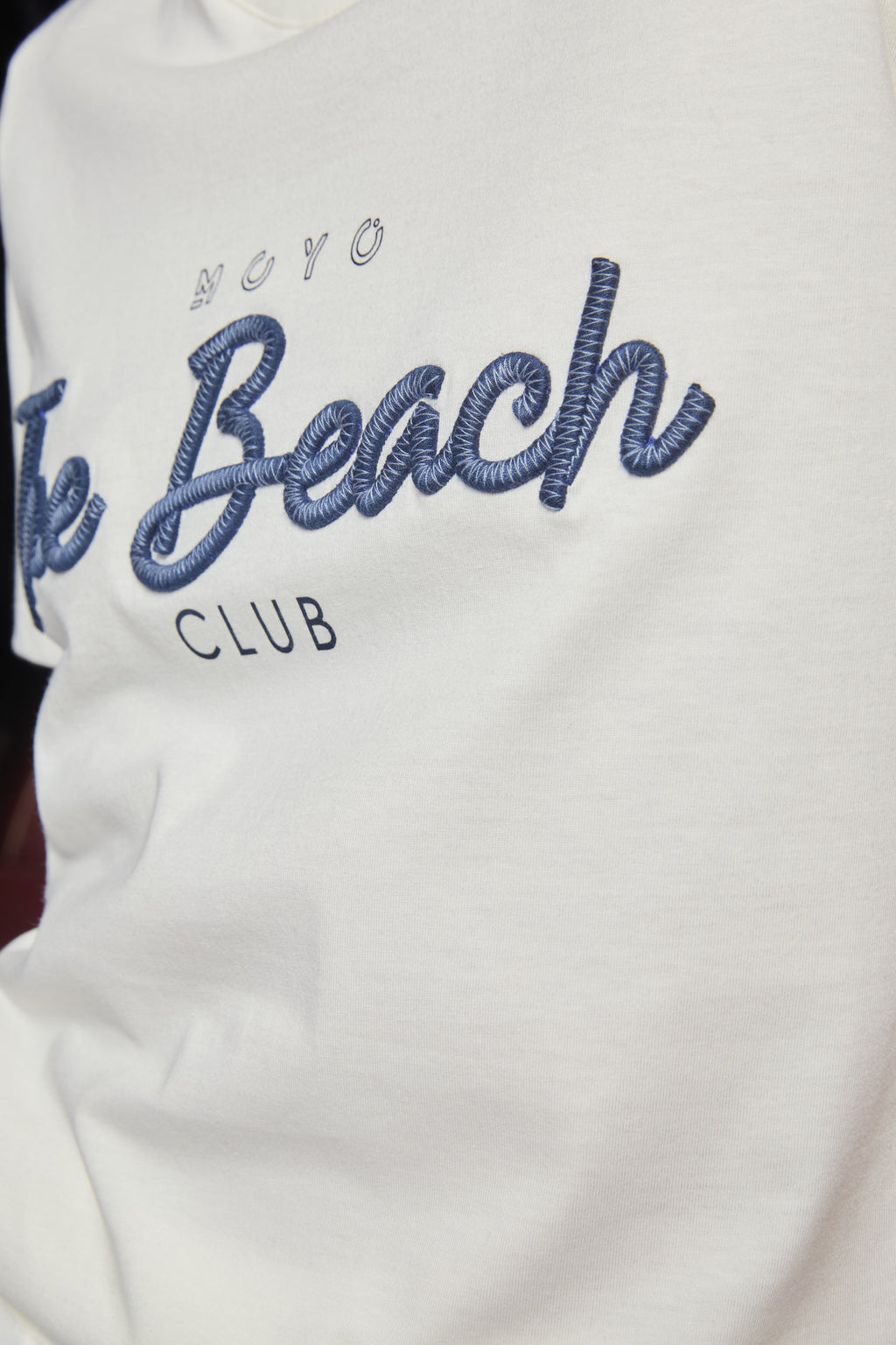Camiseta em malha - Off White