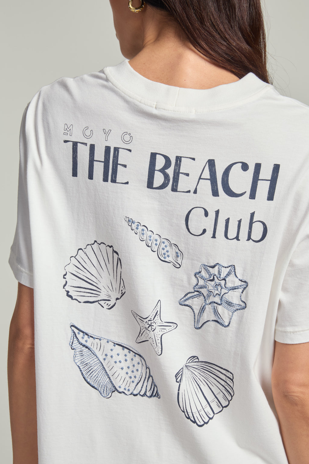 Camiseta em malha - Off White