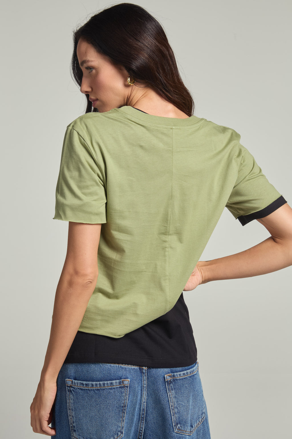 Camiseta Malha Corte Laser Matchá