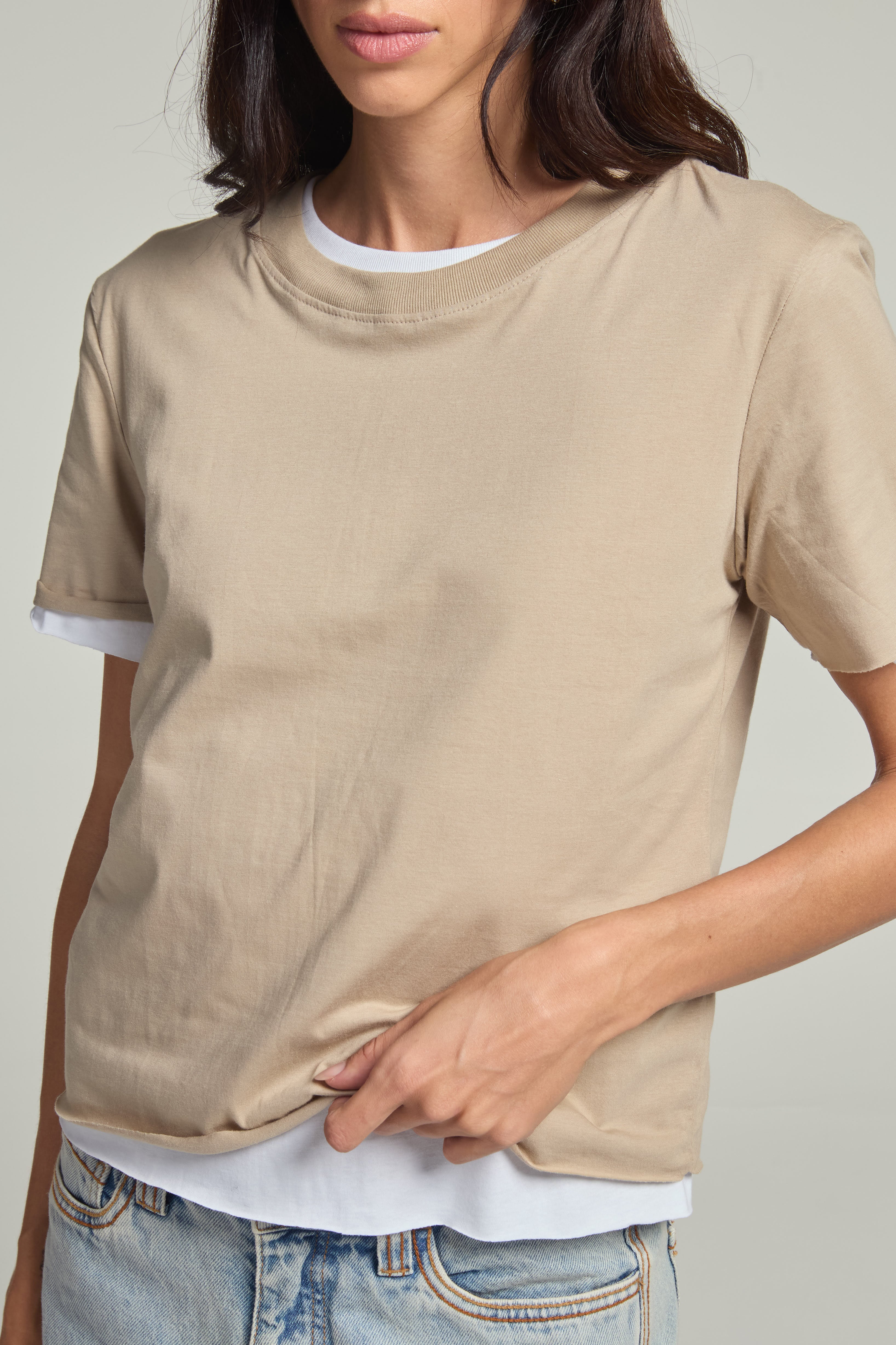 Camiseta Malha Corte Laser Macchiato