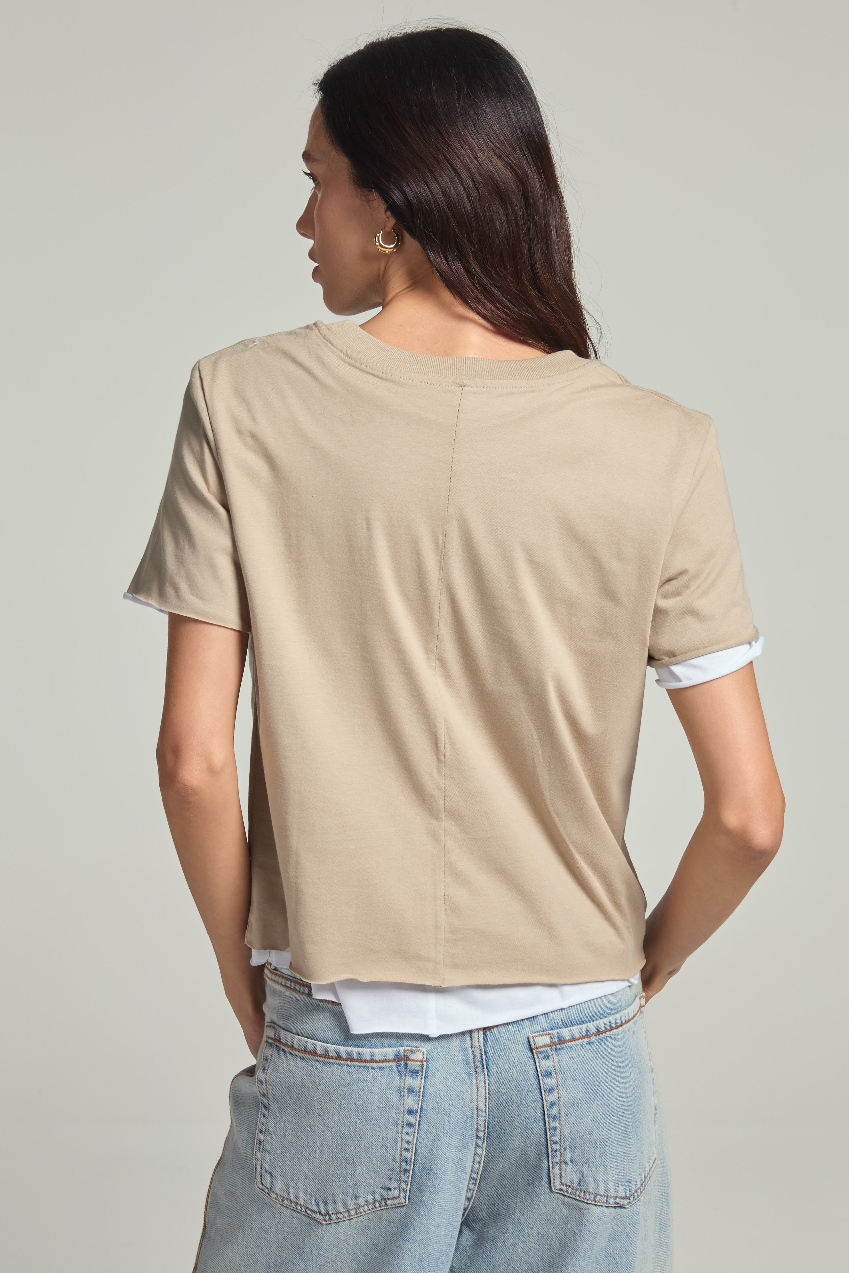 Camiseta Malha Corte Laser Macchiato