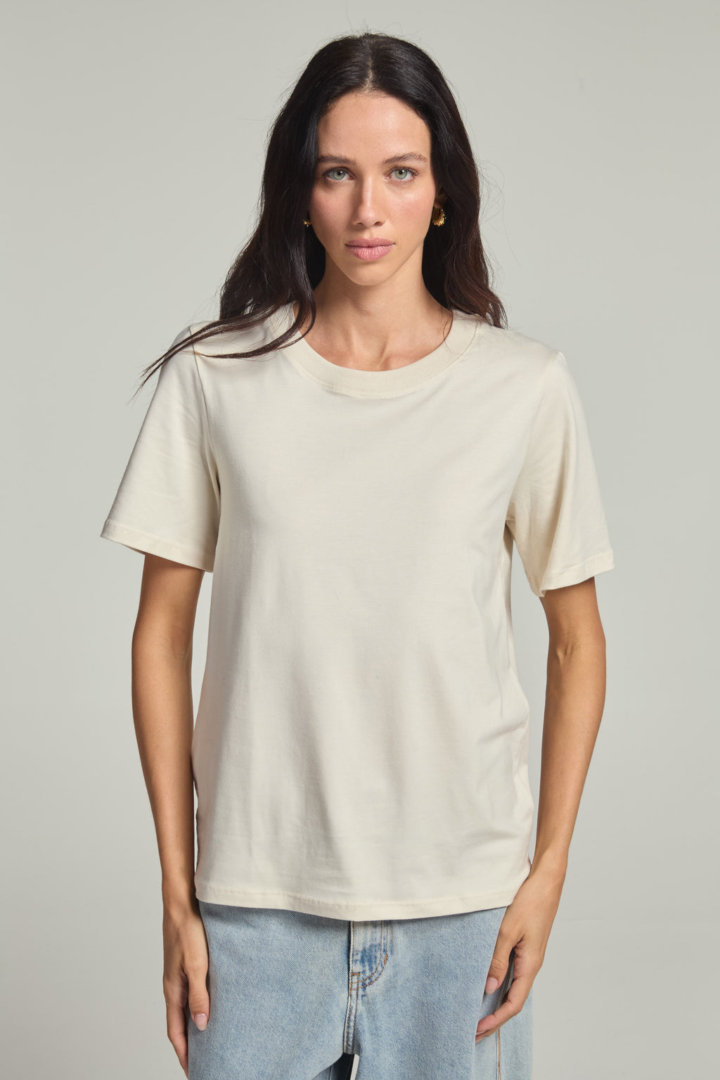 Camiseta Pima Grão de Areia