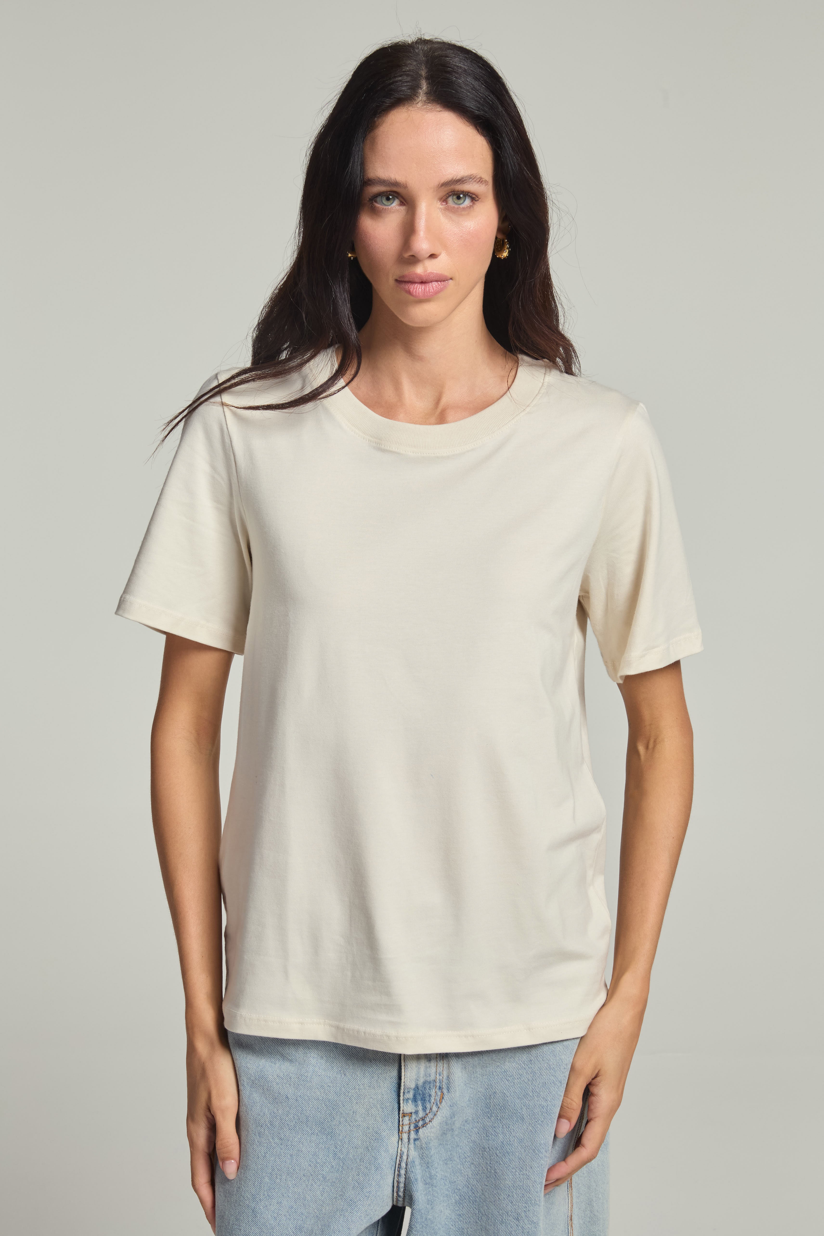 Camiseta Pima Grão de Areia