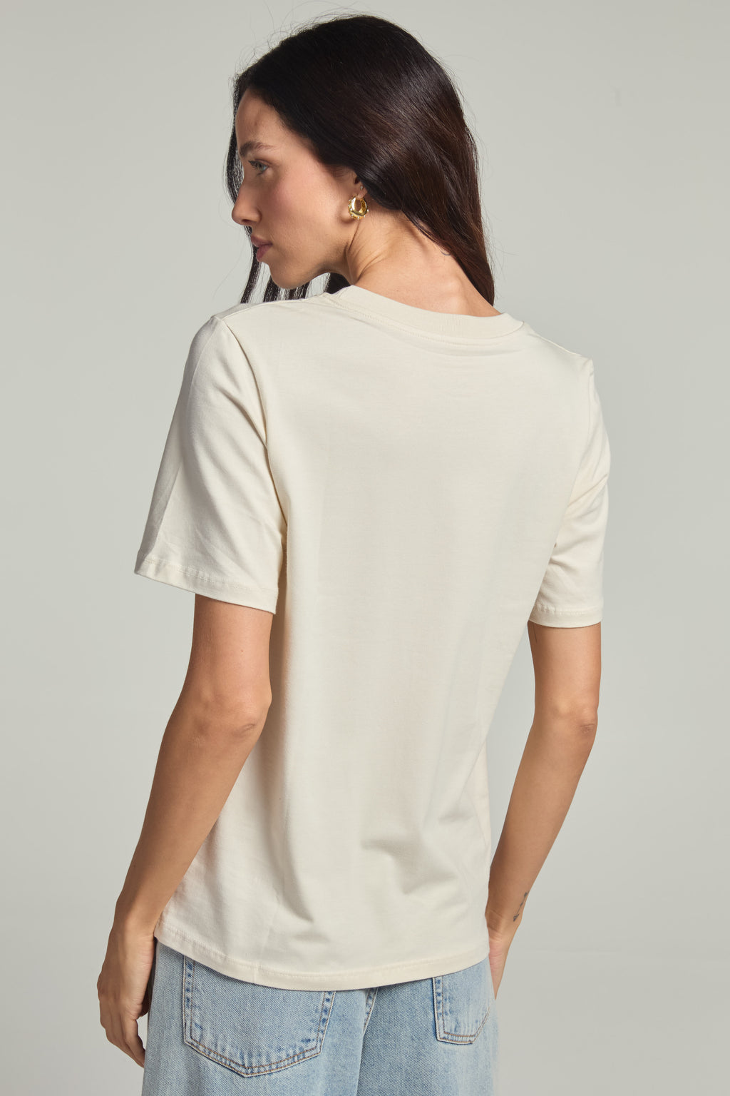 Camiseta Pima Grão de Areia