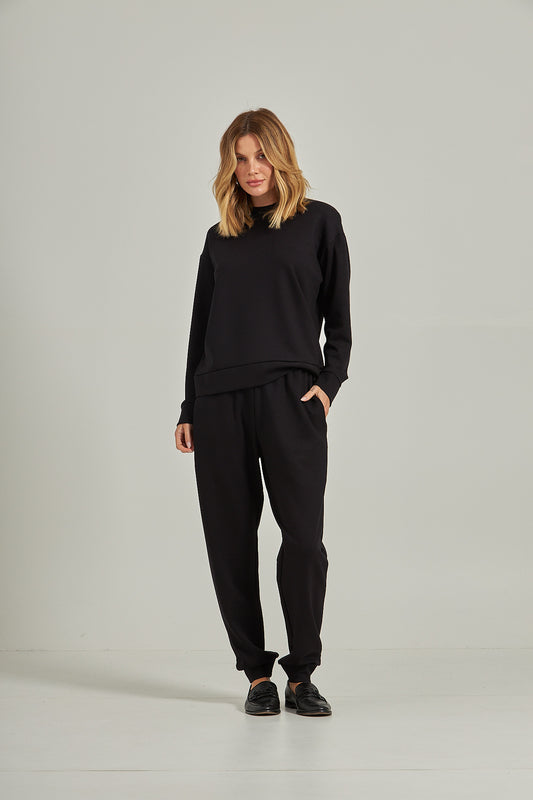 Calça jogger c/ bolso - Preto