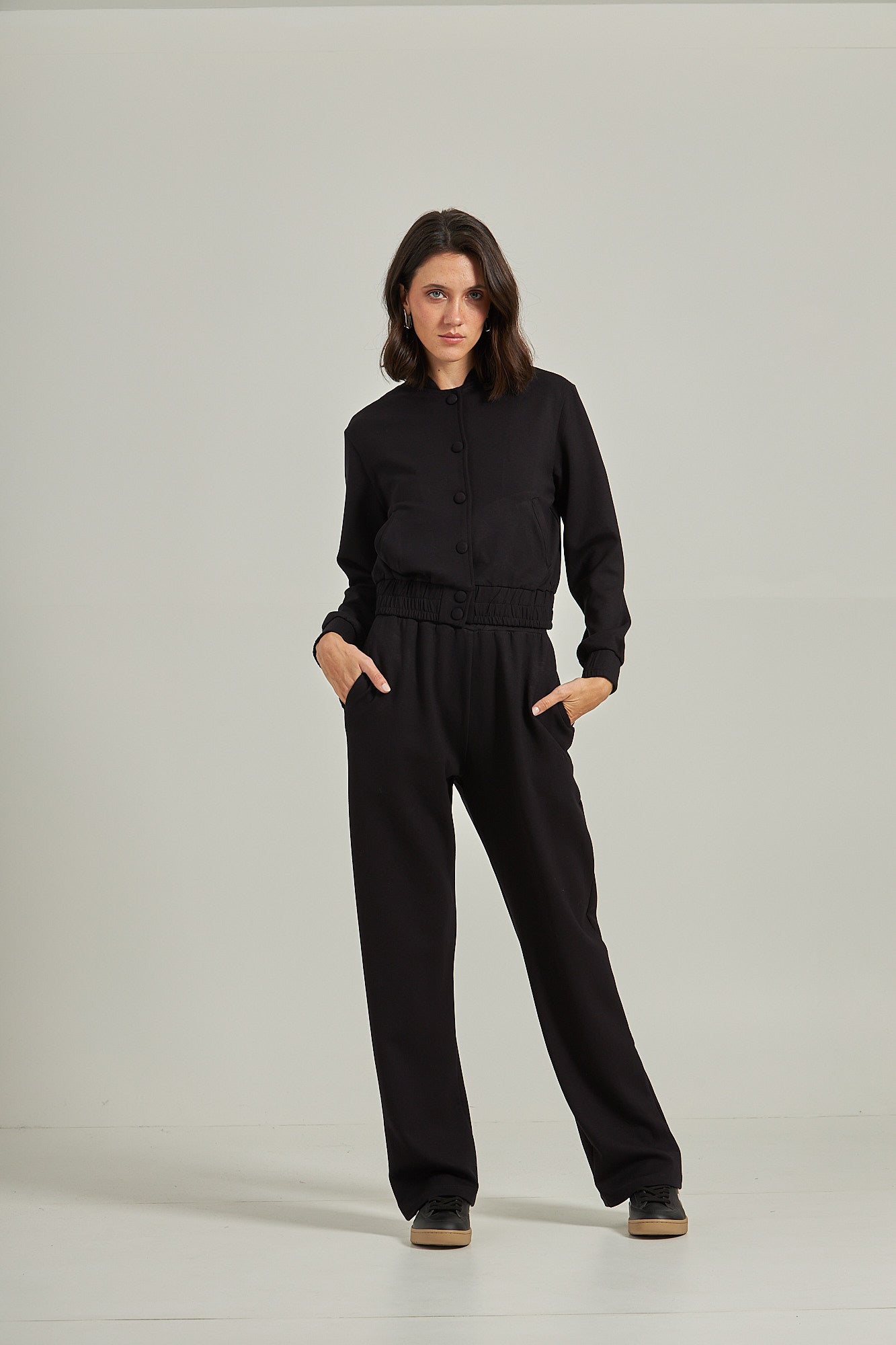 Jaqueta Bomber Infinity - Preto