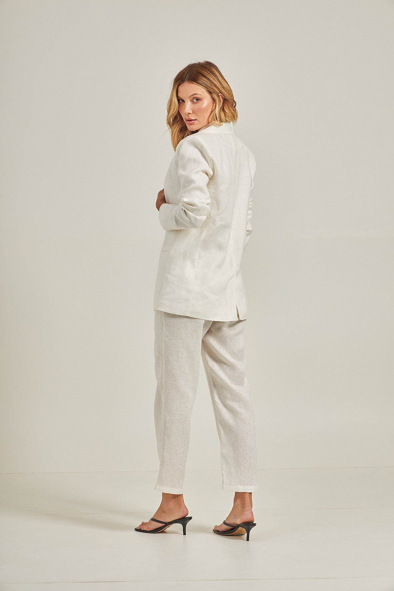 Blazer Linho - Branco