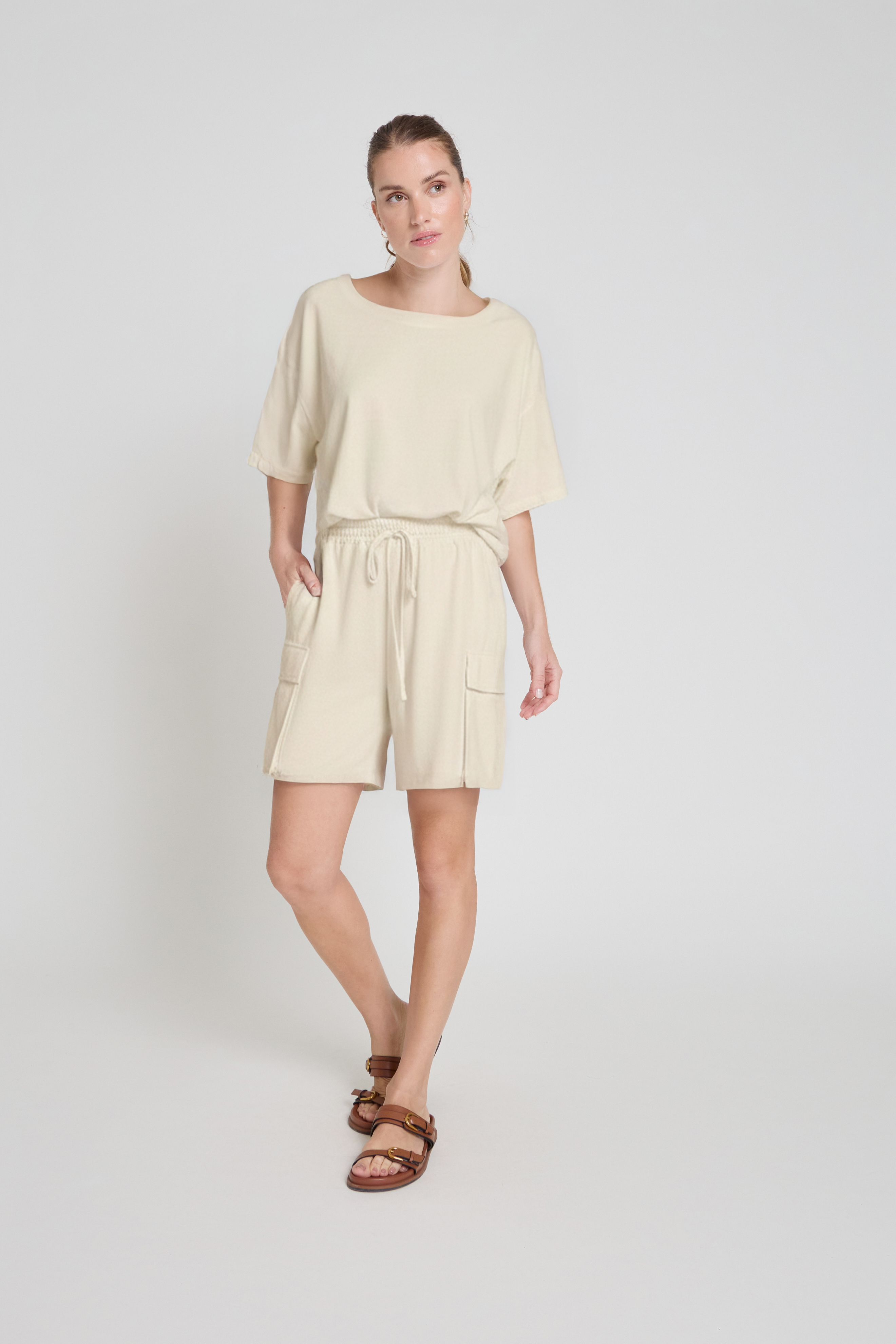 Blusa em crepe - Papel