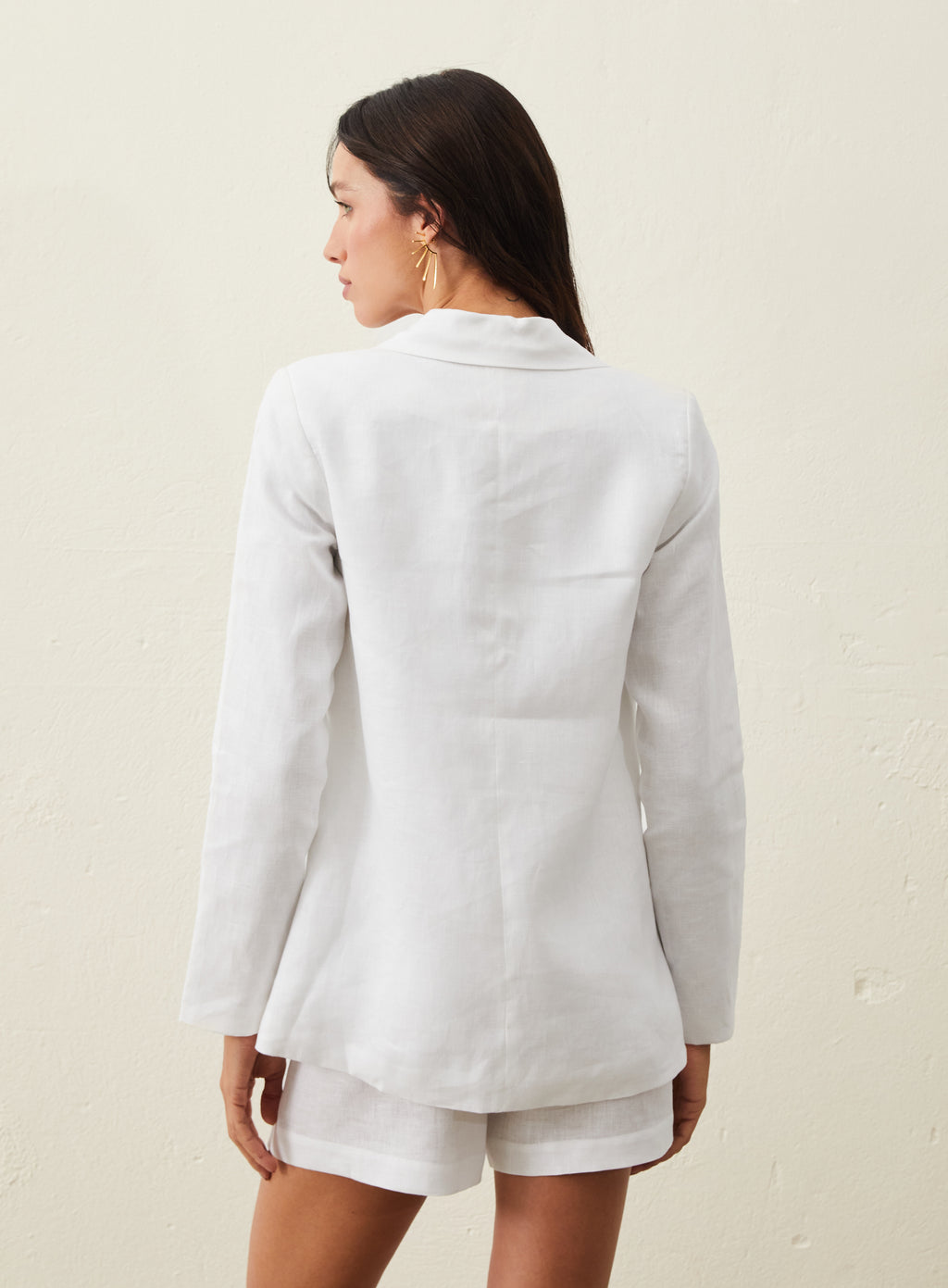 Blazer De Linho - Branco