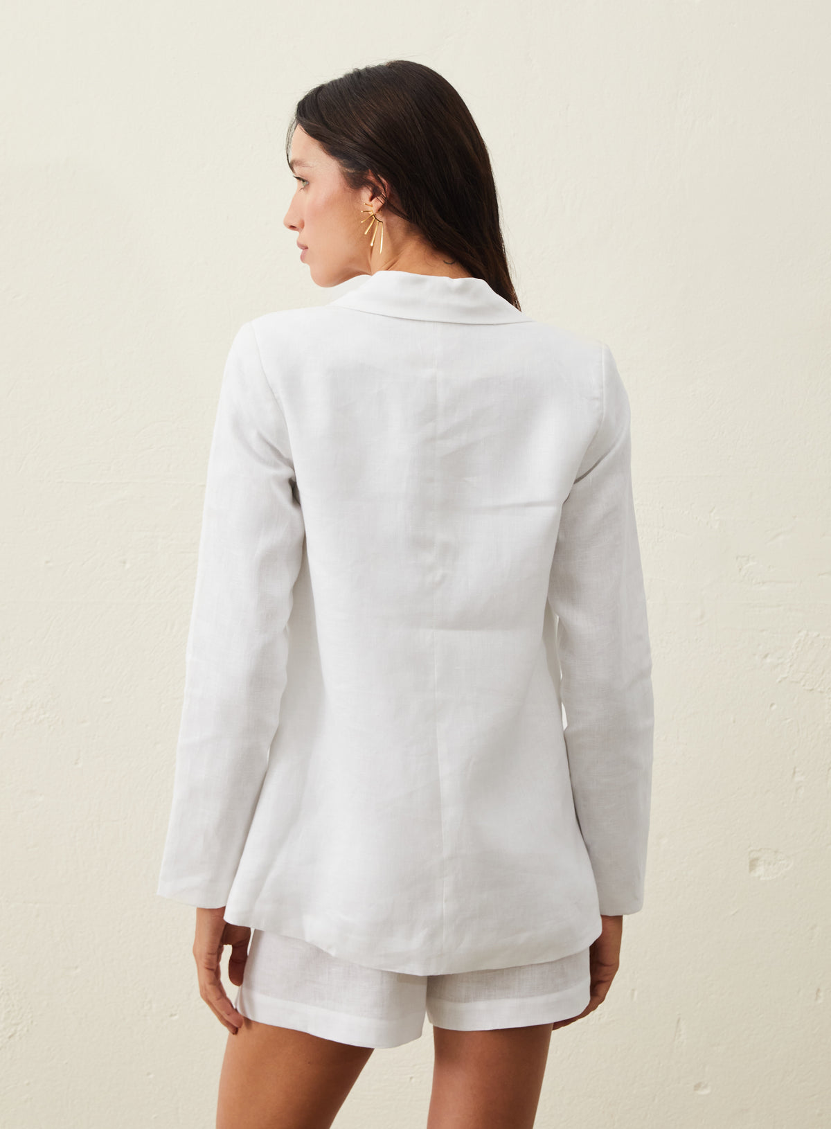 Blazer De Linho - Branco
