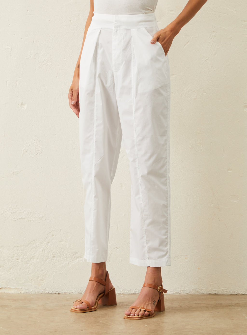 Calça Tricoline - Branco