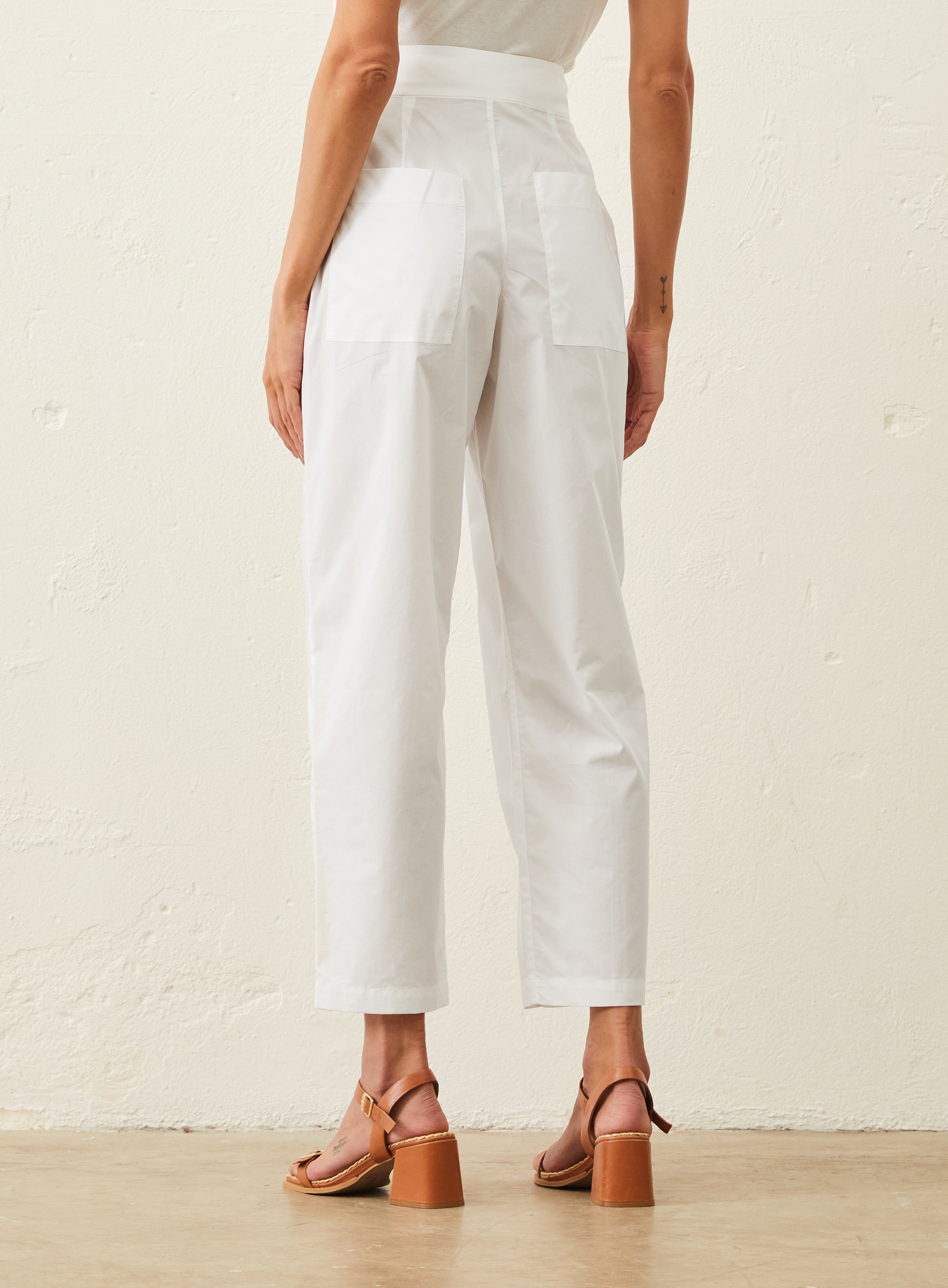 Calça Tricoline - Branco