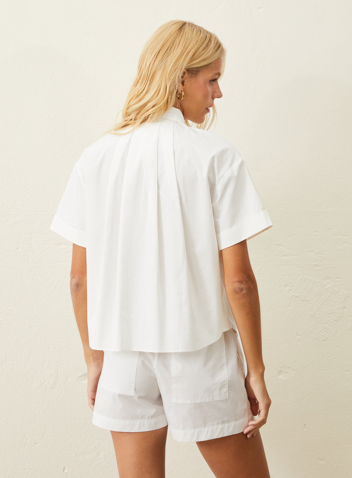 Camisa De Tricoline - Branco