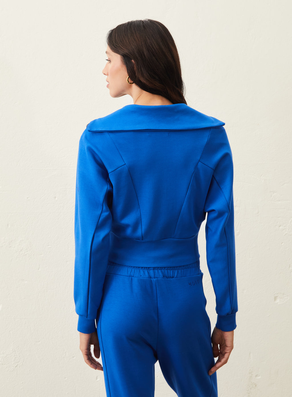 Jaqueta De Malha - Azul