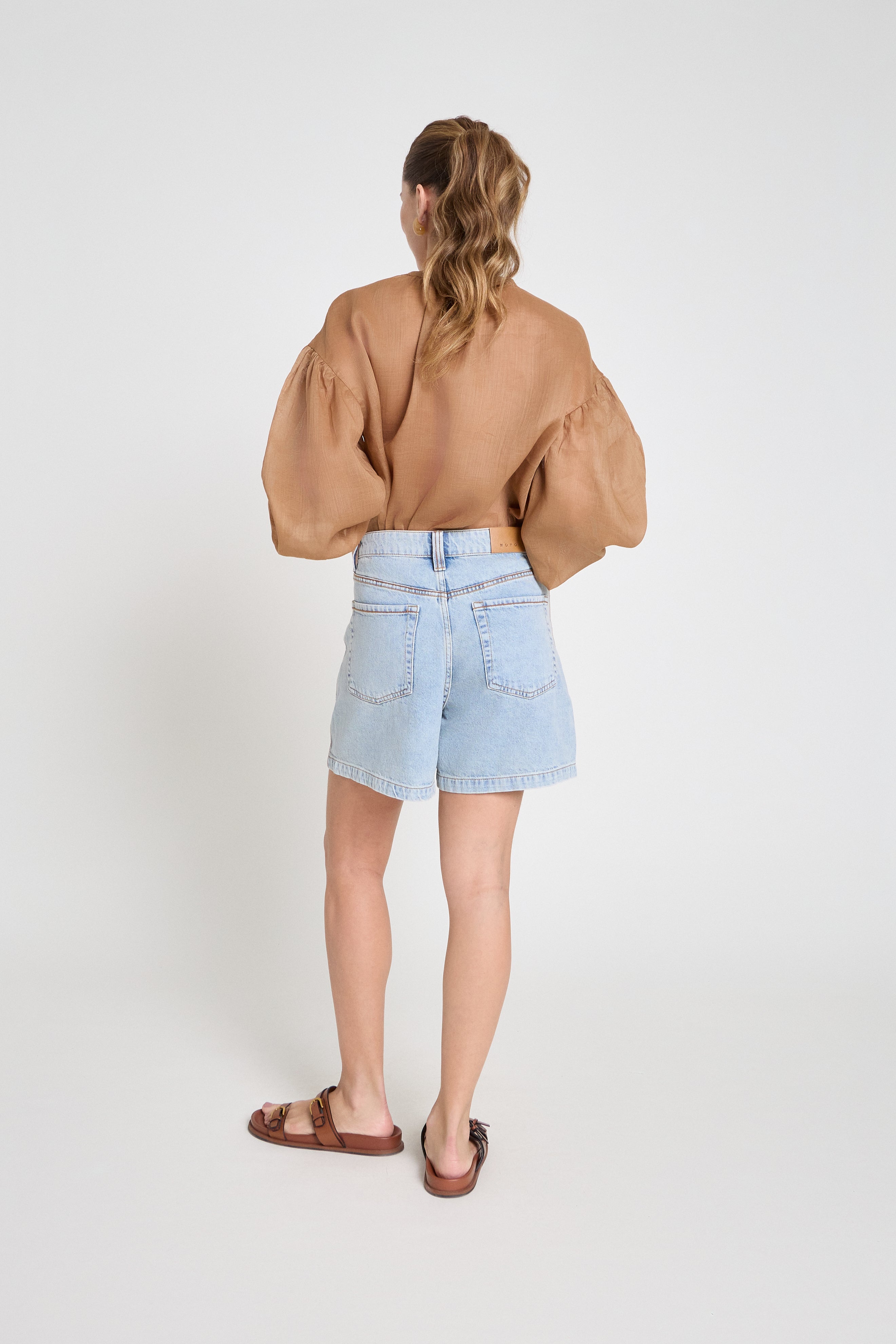Bermuda Jeans- Claro