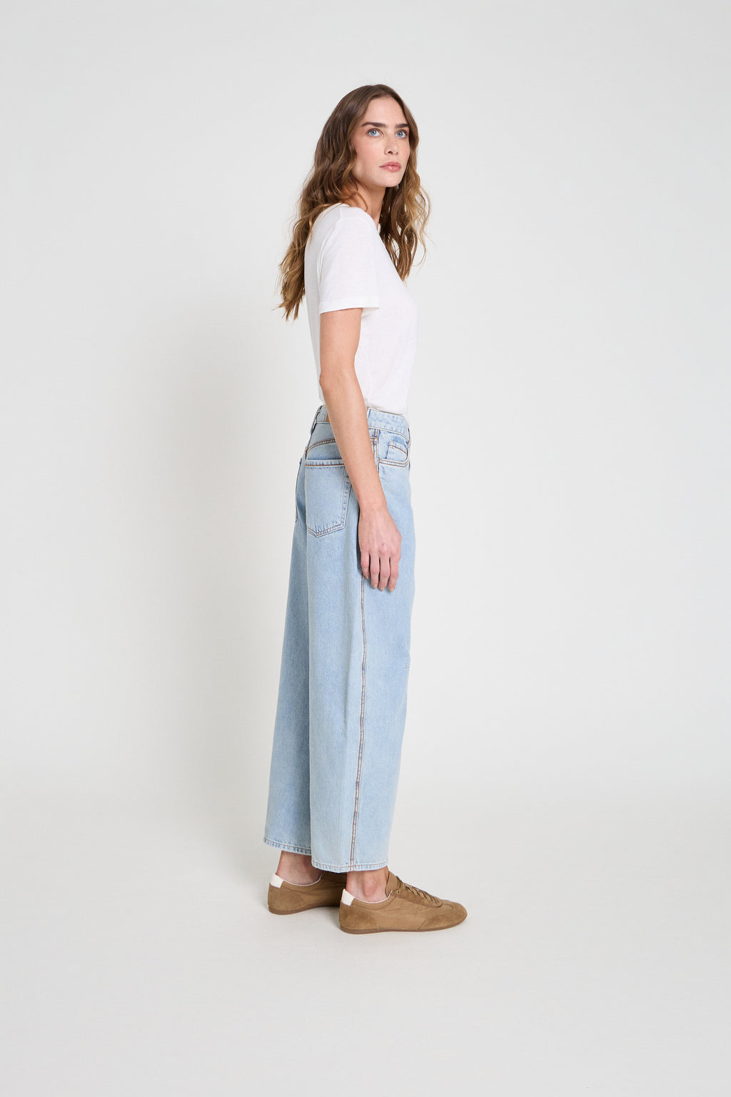 Calça Jeans Cenoura- Claro
