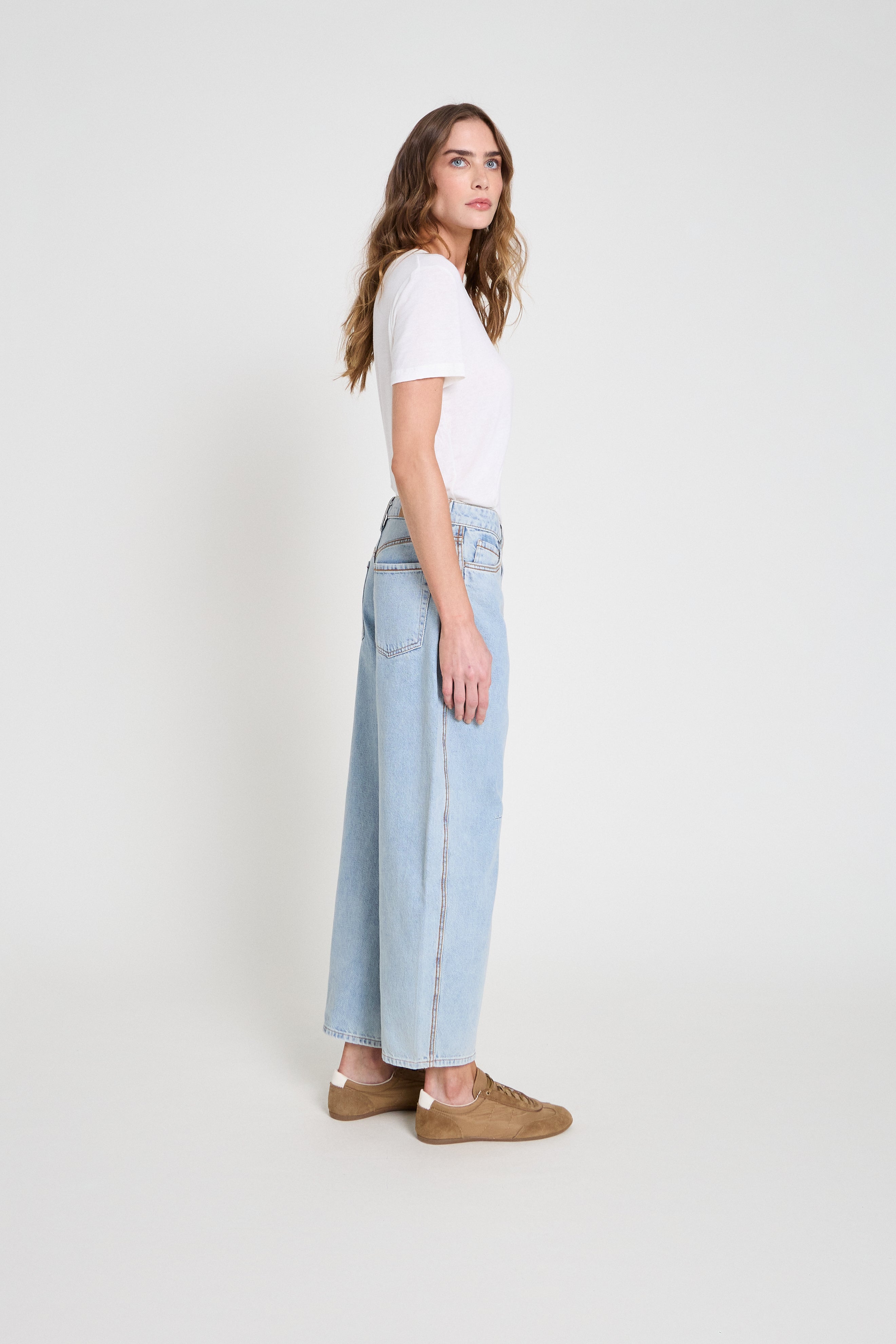 Calça Jeans Cenoura- Claro