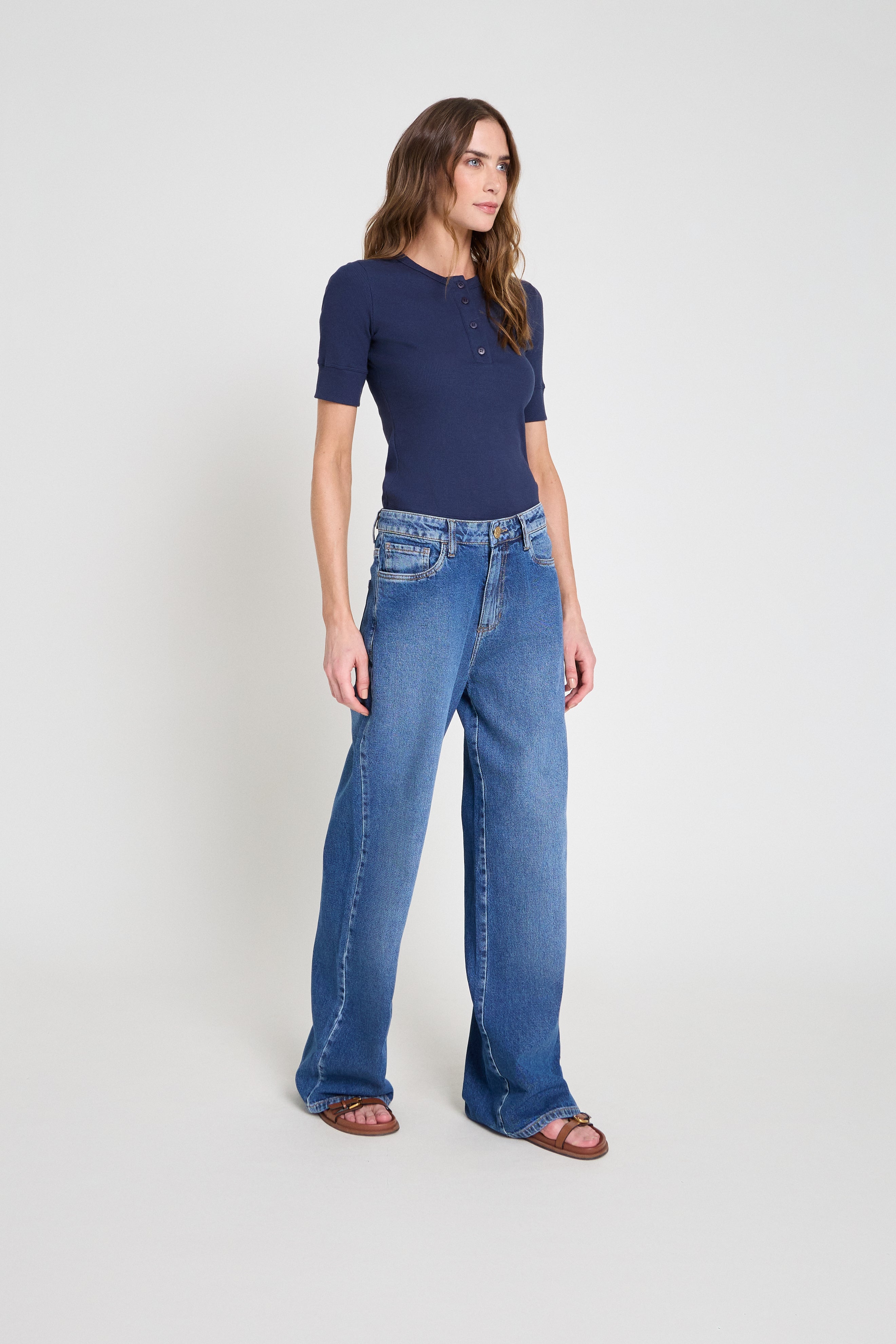 Calça Jeans - Escuro