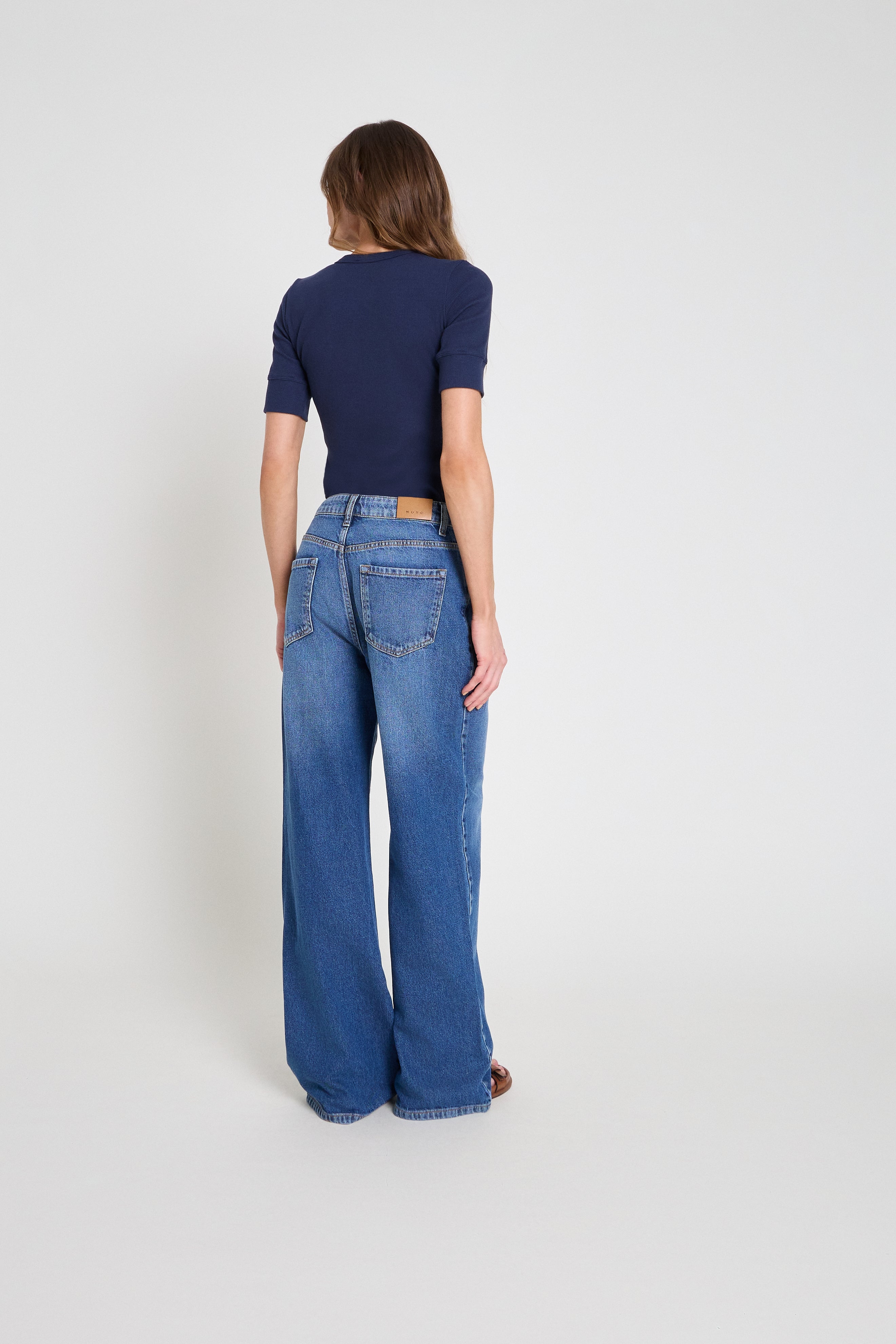 Blusa em malha - Marinho