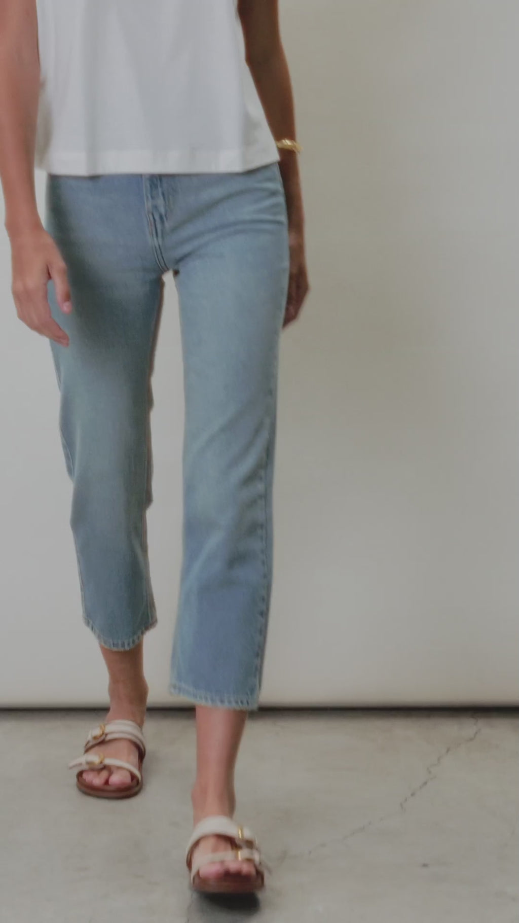 Calça Jeans Reta